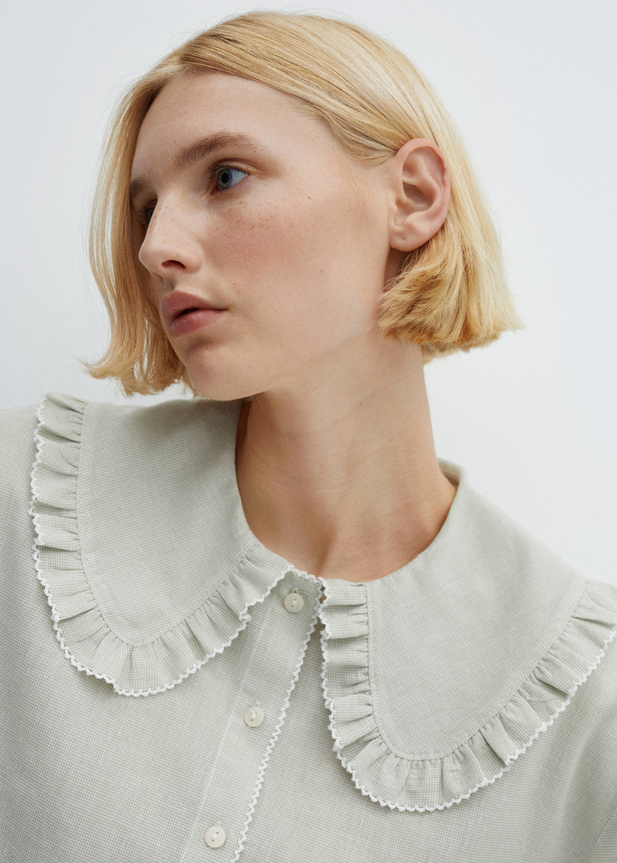 Two-piece flannel pyjamas - Details of the article 1