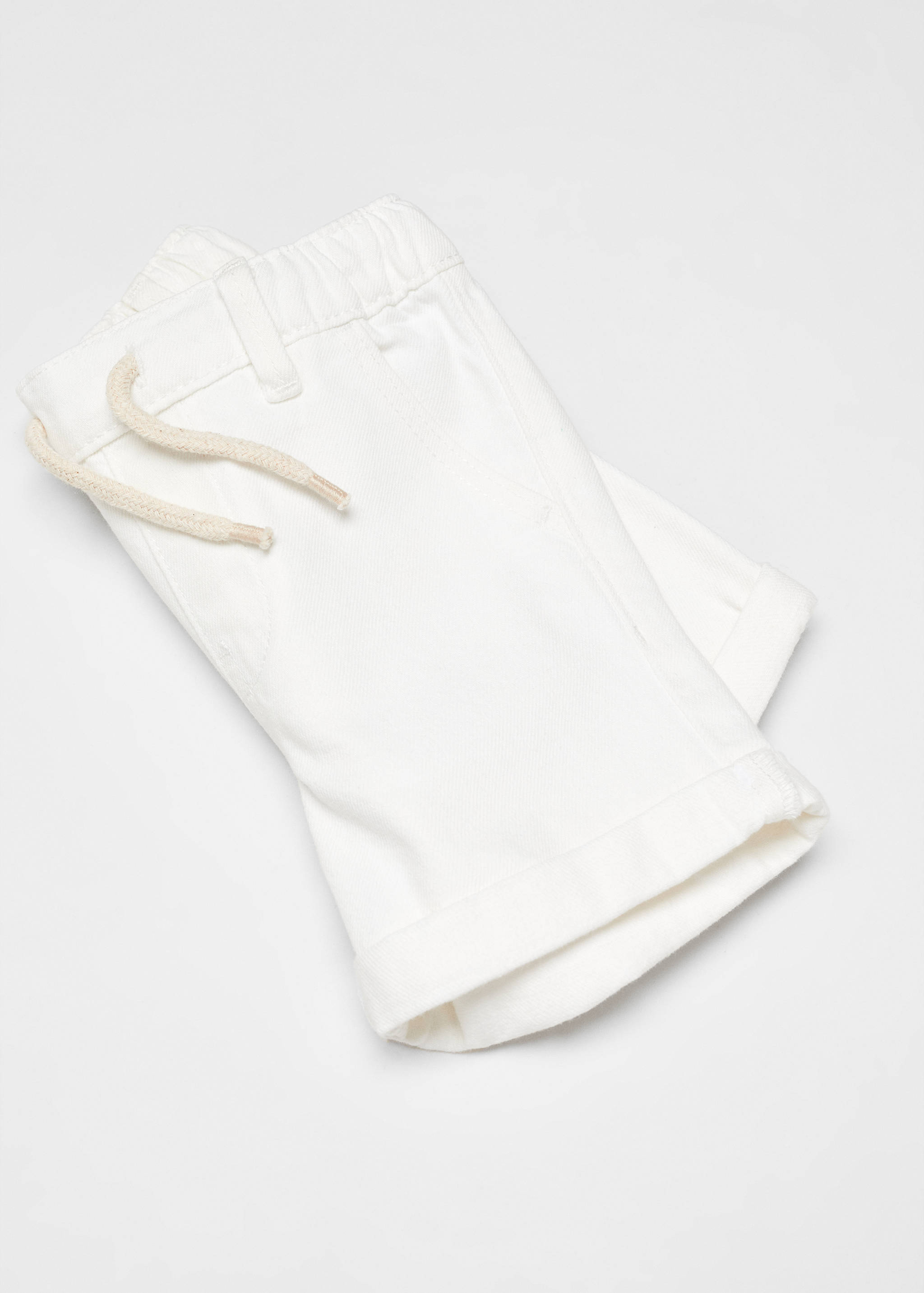 Bermuda denim taille élastique - Détail de l'article 8