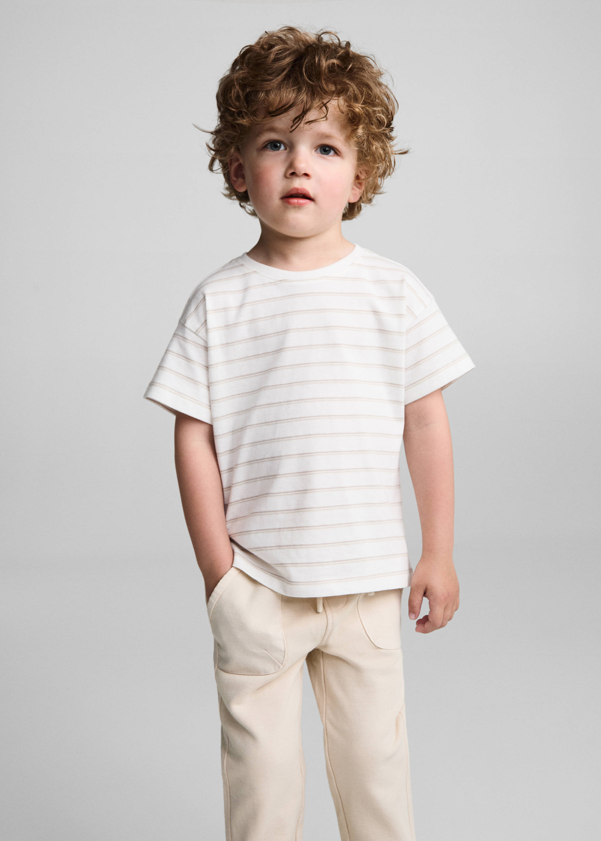 Pantalón jogger algodón - Plano medio