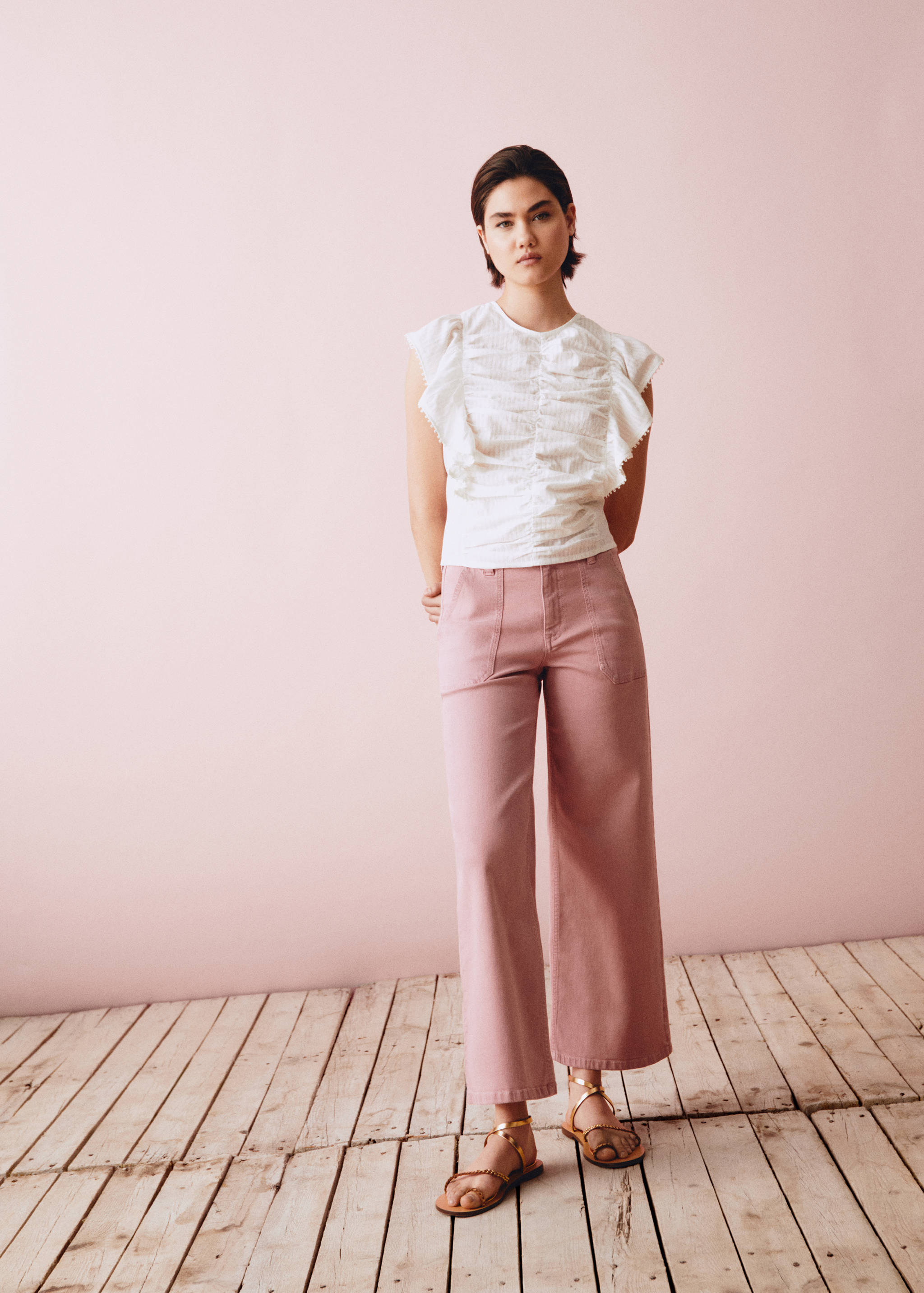 Blusa fruncida volantes - Detalle del artículo 5