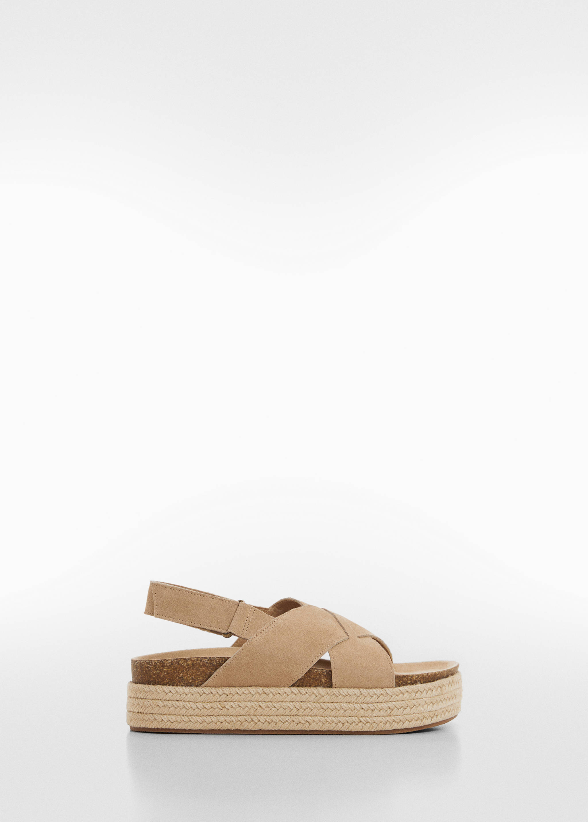 Esparto leather sandals - Article without model