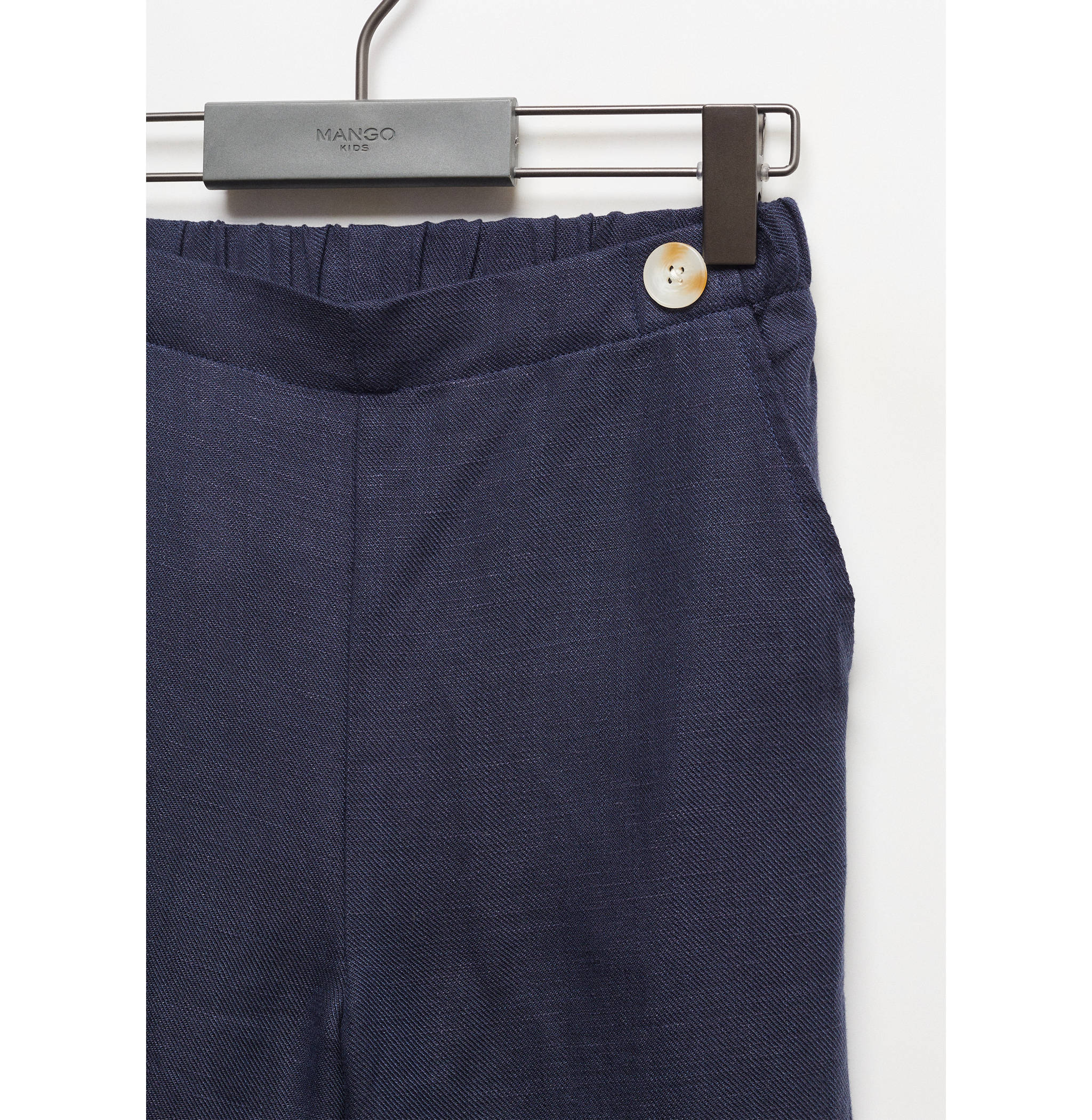 Celana panjang linen dengan kancing - Rincian barang 8