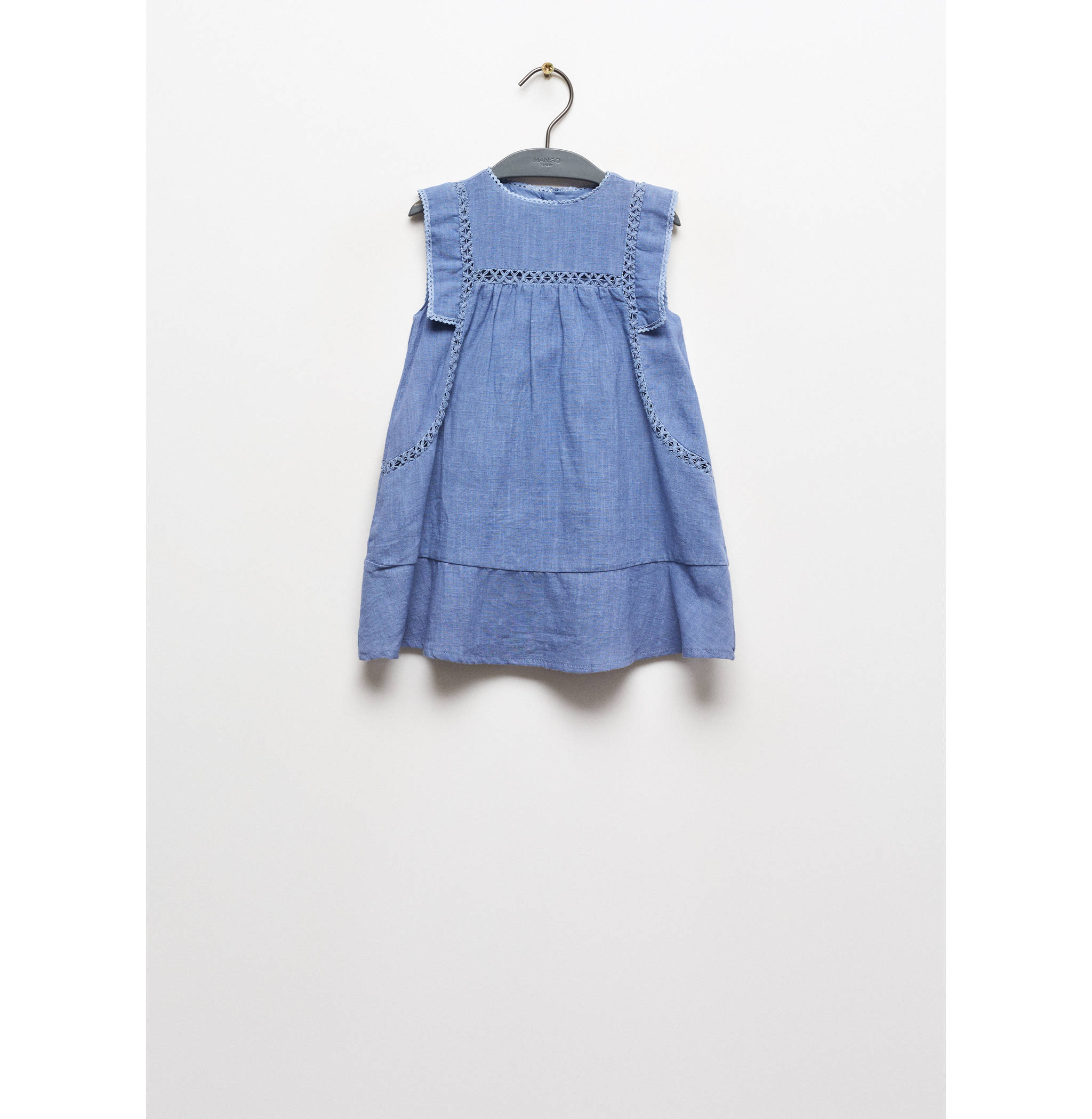 Dress with lace detail - Article without model