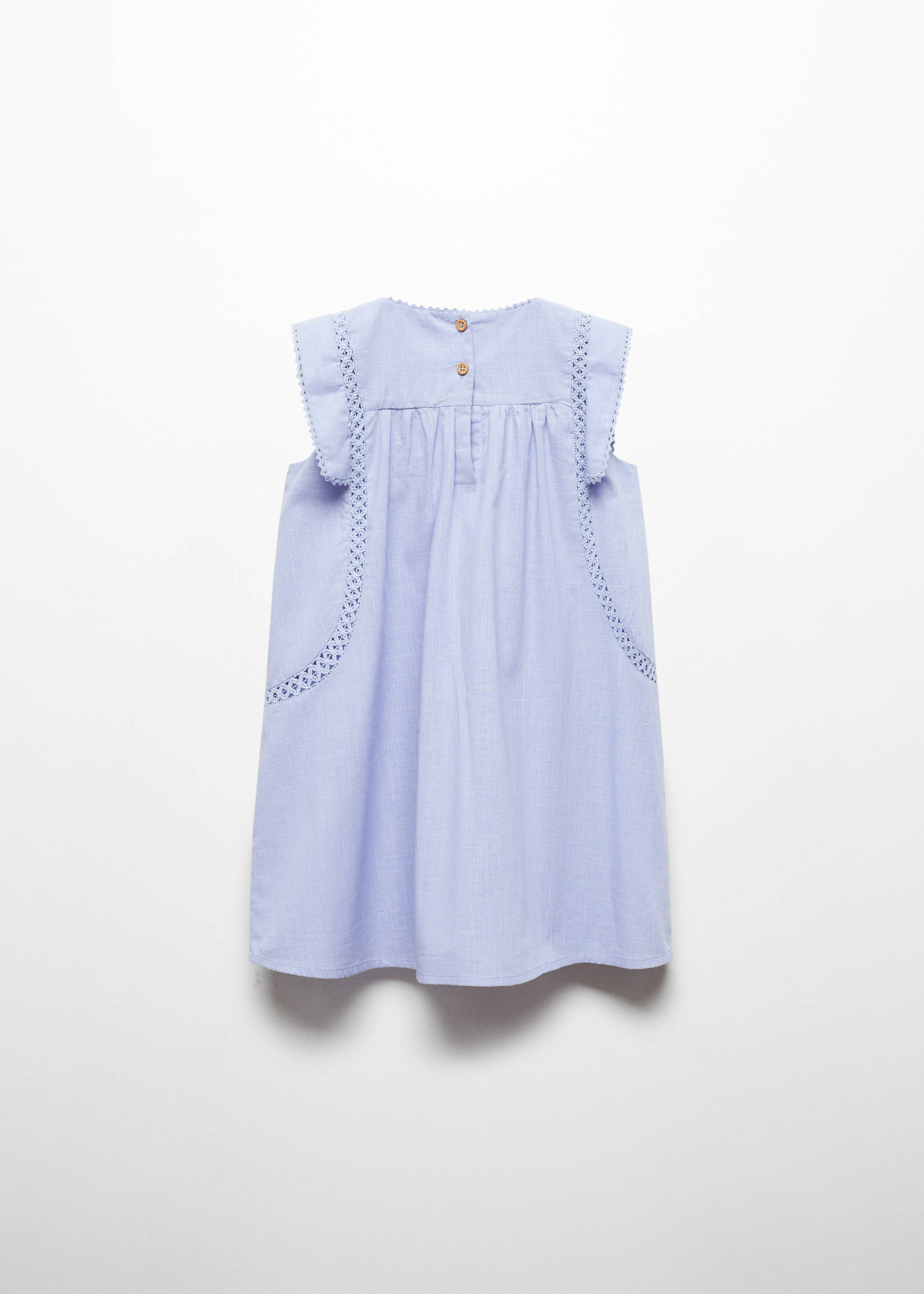 Dress with lace detail - Reverse of the article