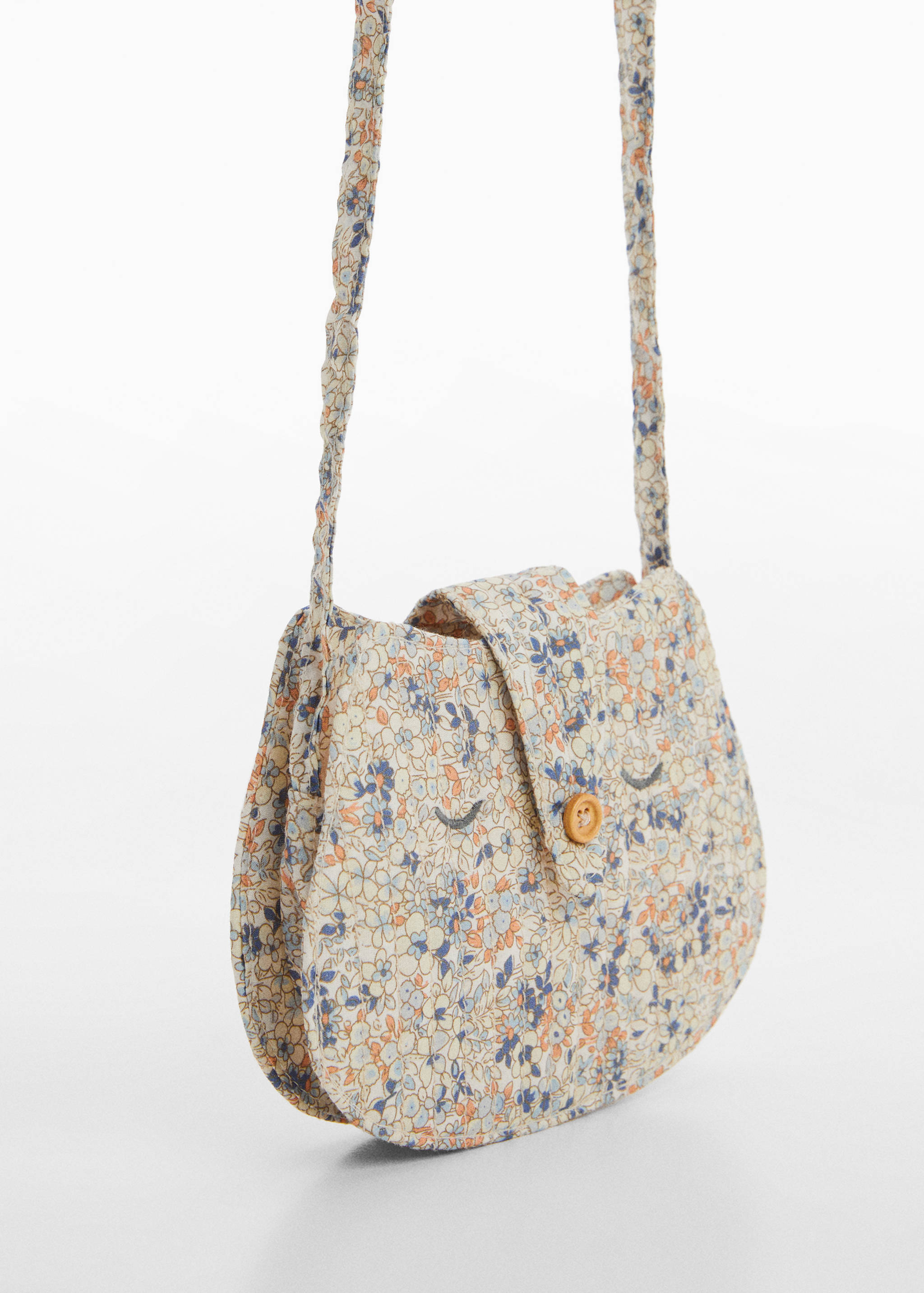 Floral print bag - Medium plane