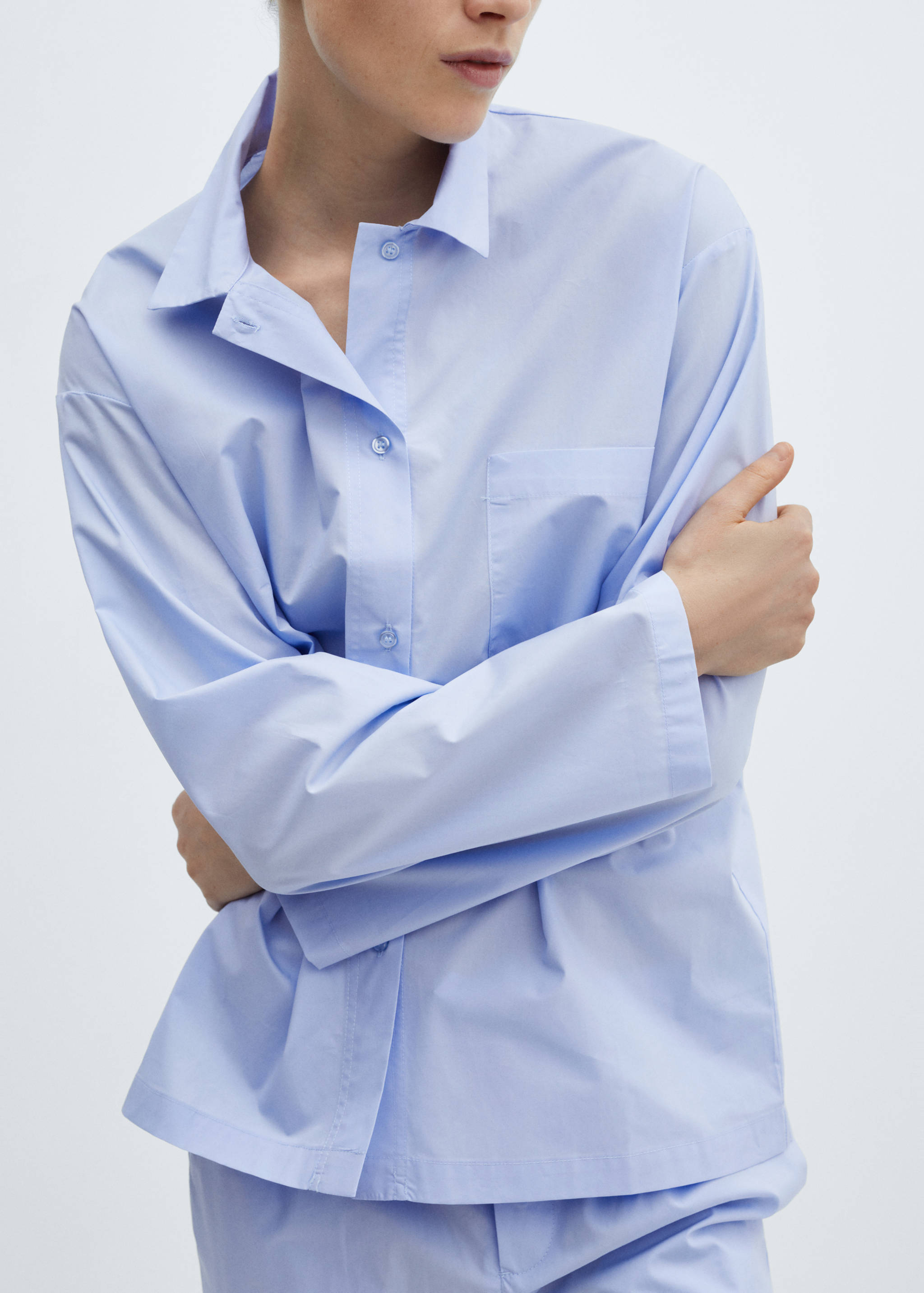 Two-piece cotton pyjamas - Details of the article 6