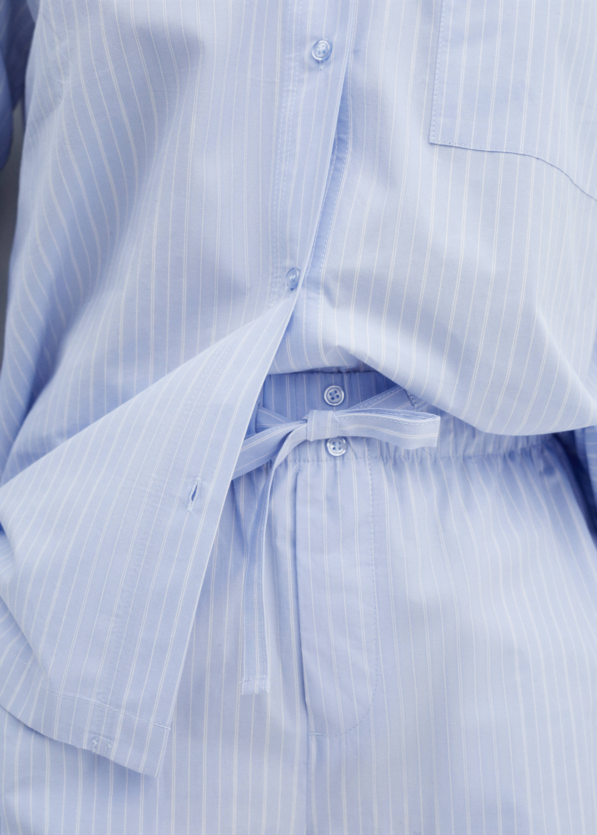 Two-piece cotton pyjamas - Details of the article 6