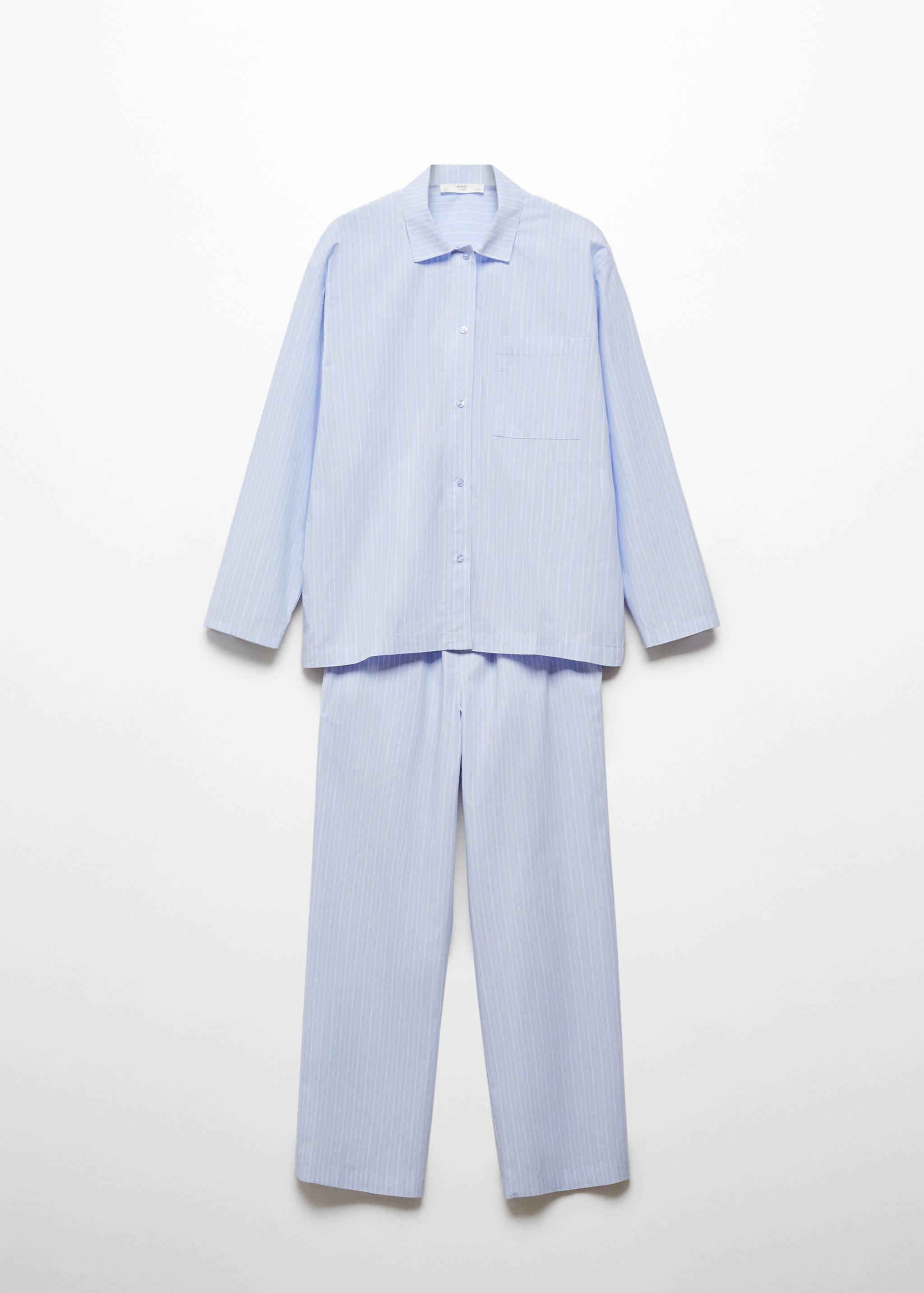 Two-piece cotton pyjamas - Article without model