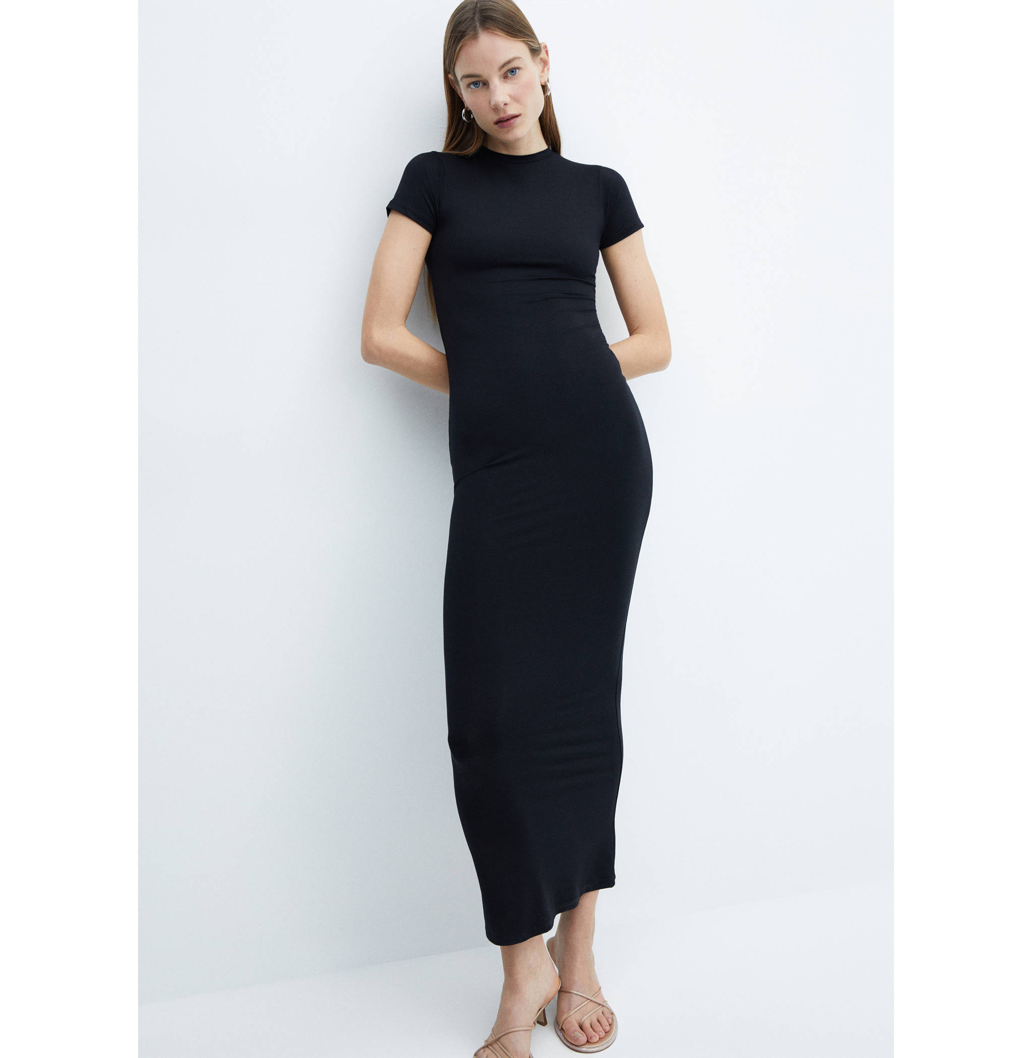 Short sleeved dress - Medium plane