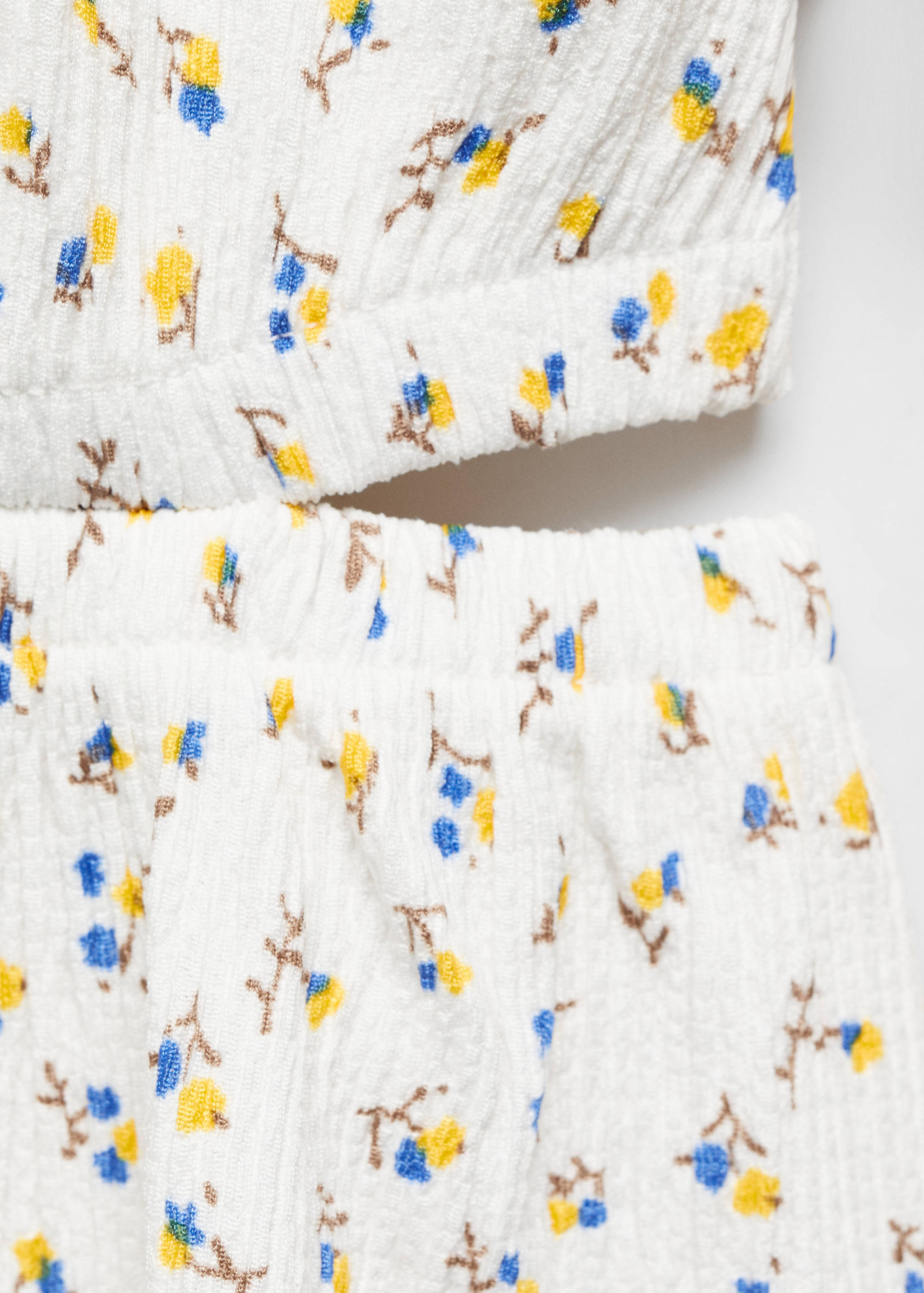 花朵镂空连衣裙 - null