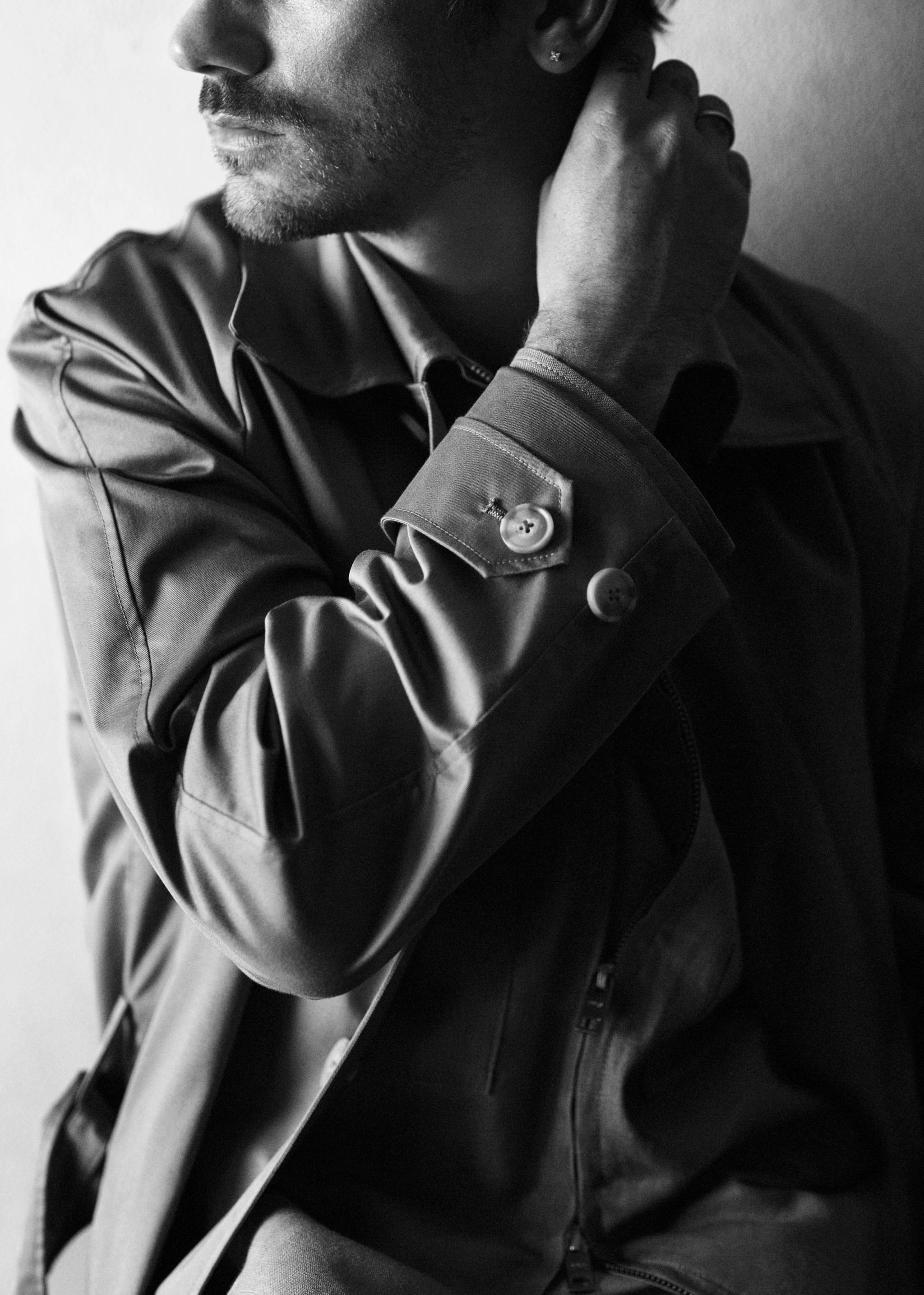 Belt cotton-blend trench - Details of the article 5