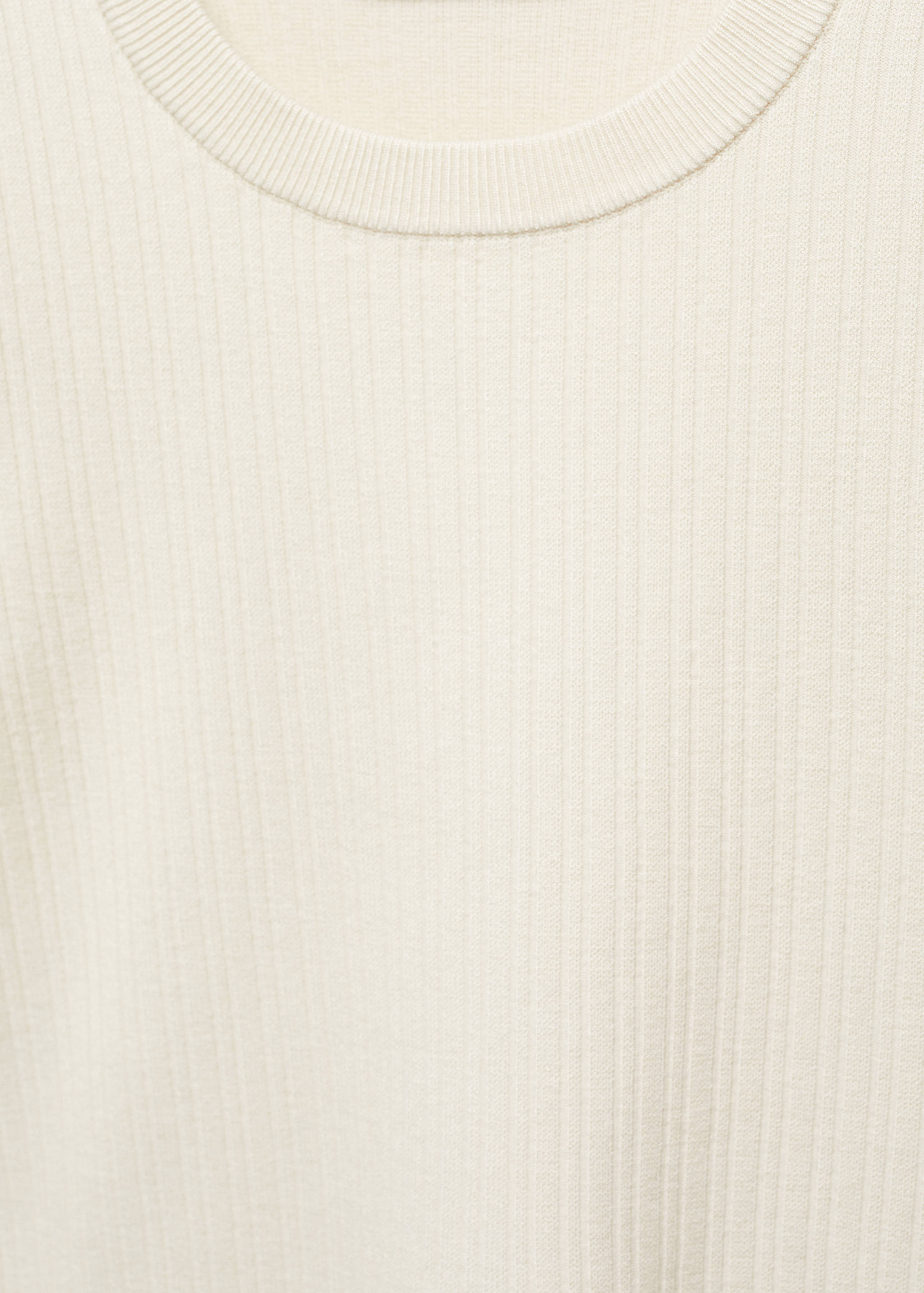 T-shirt maille côtelée - Détail de l'article 8