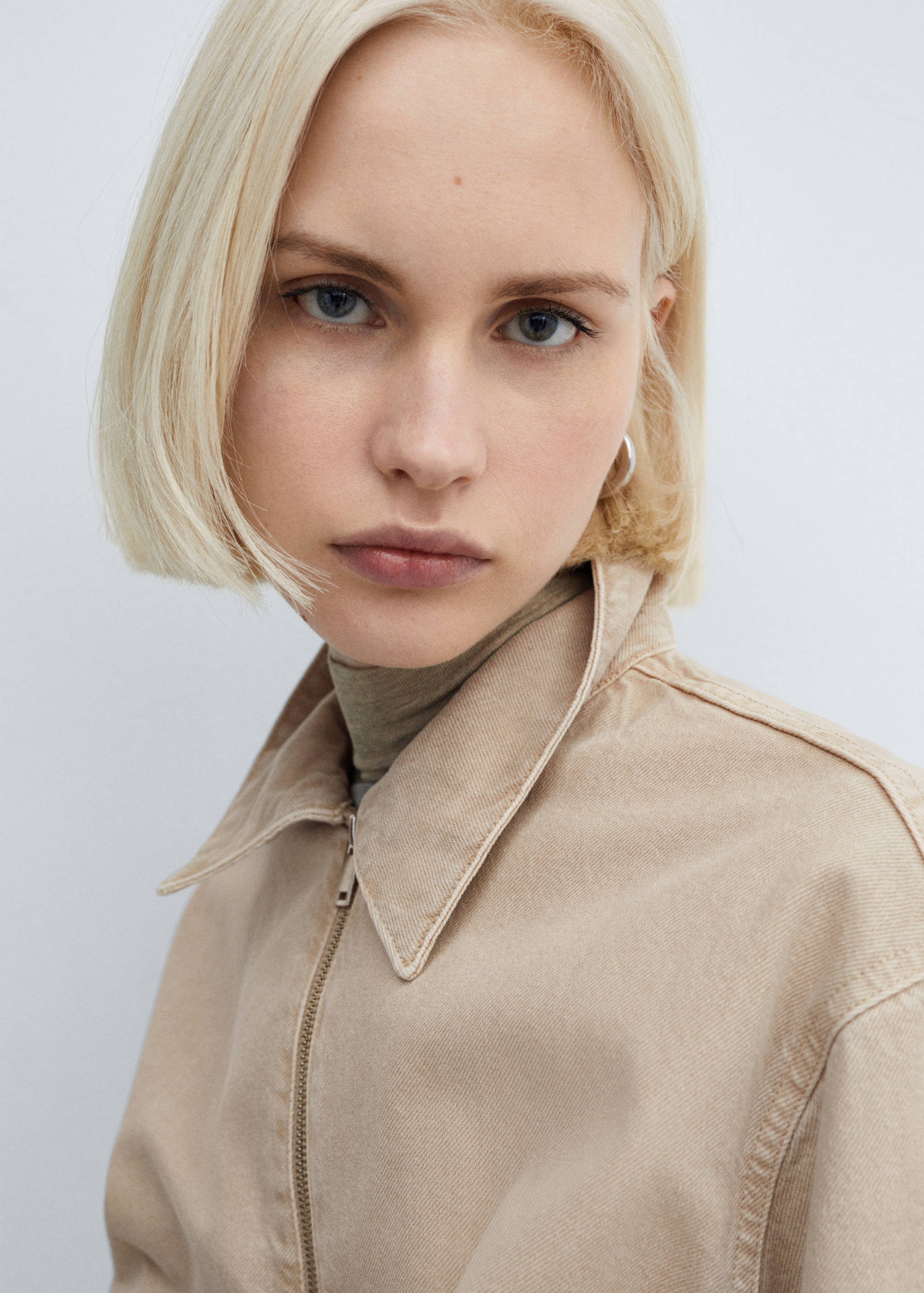 Veste bomber en jean - Détail de l'article 1