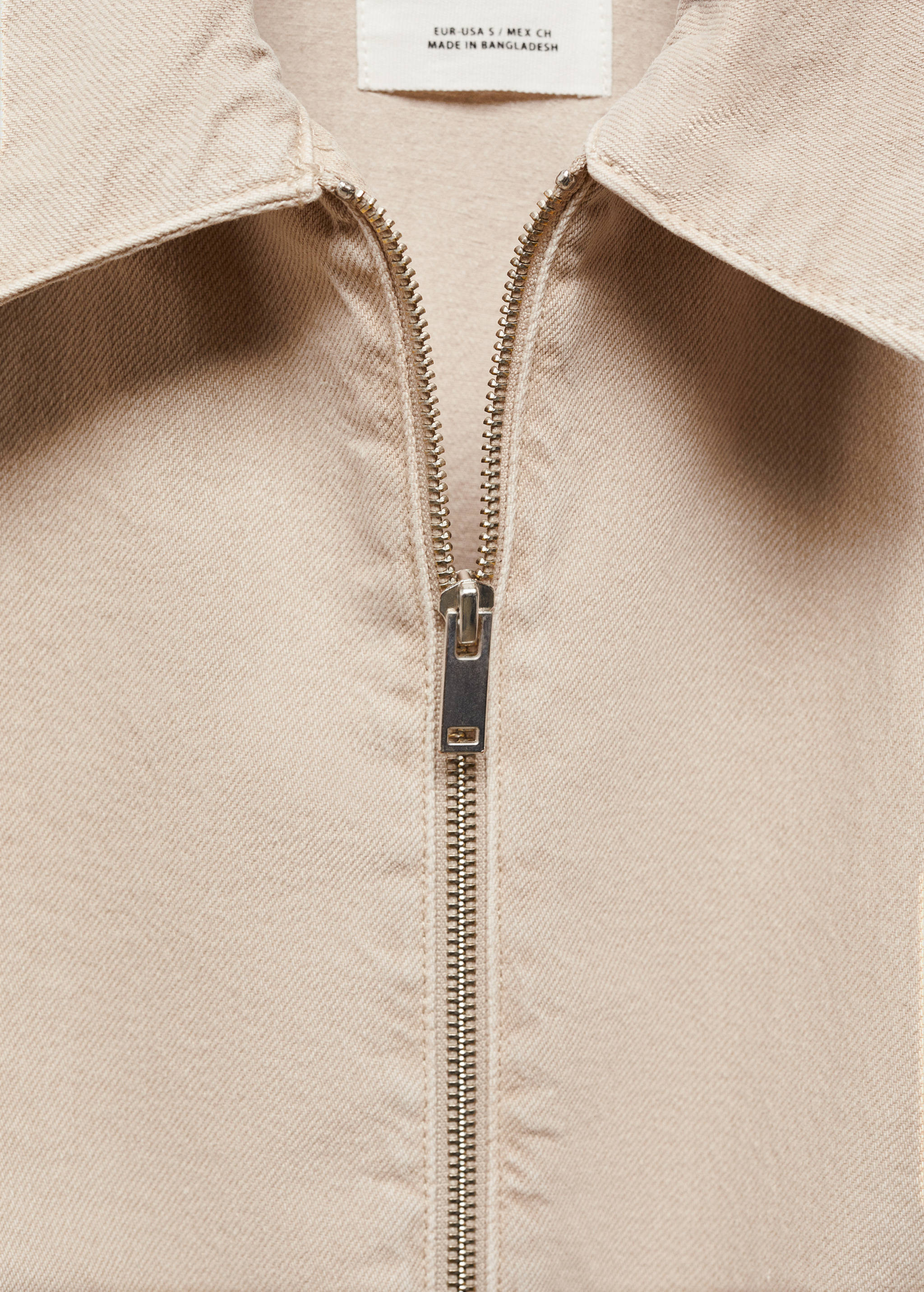 Veste bomber en jean - Détail de l'article 8