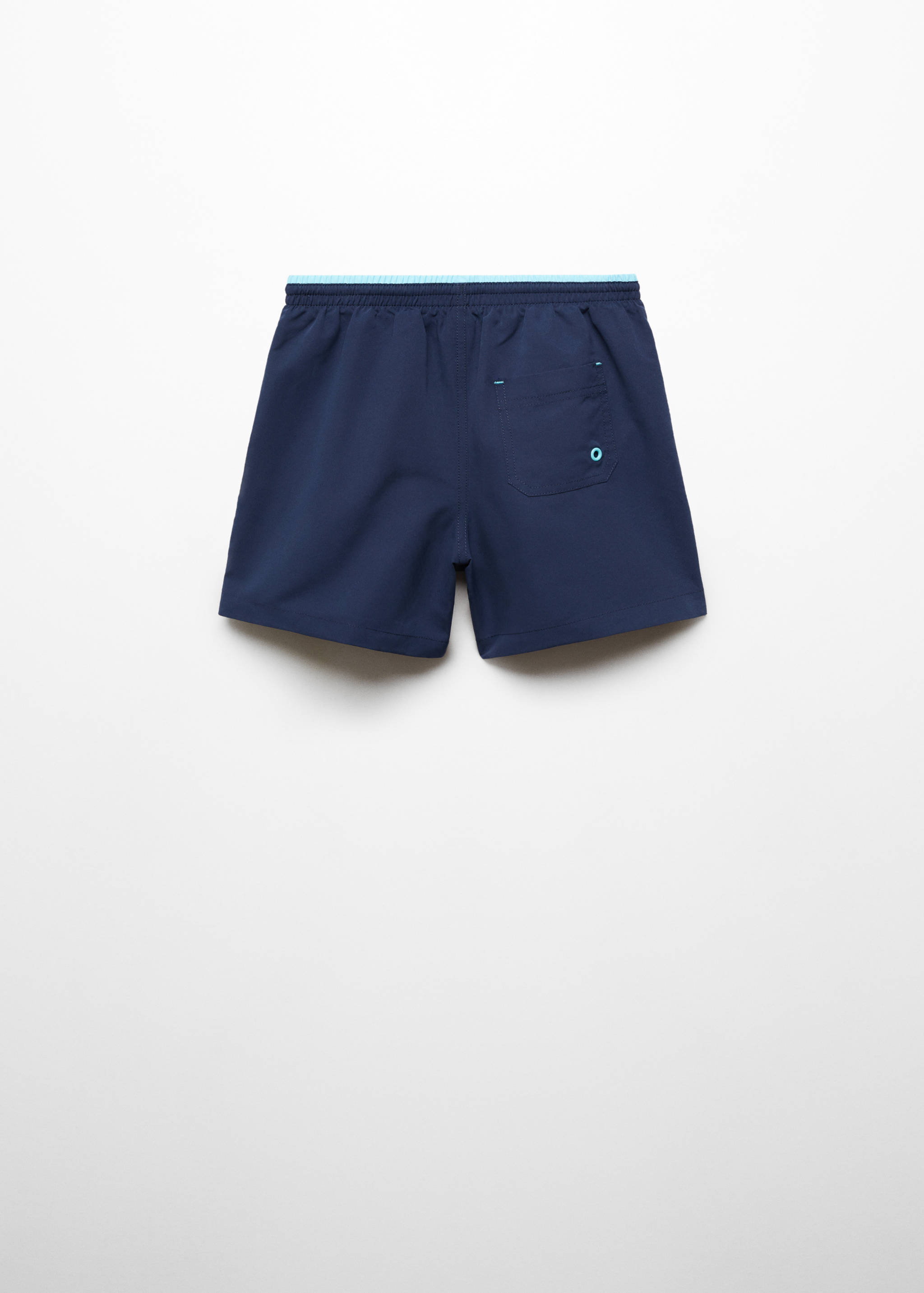 Basic drawstring swimsuit - Reverse of the article