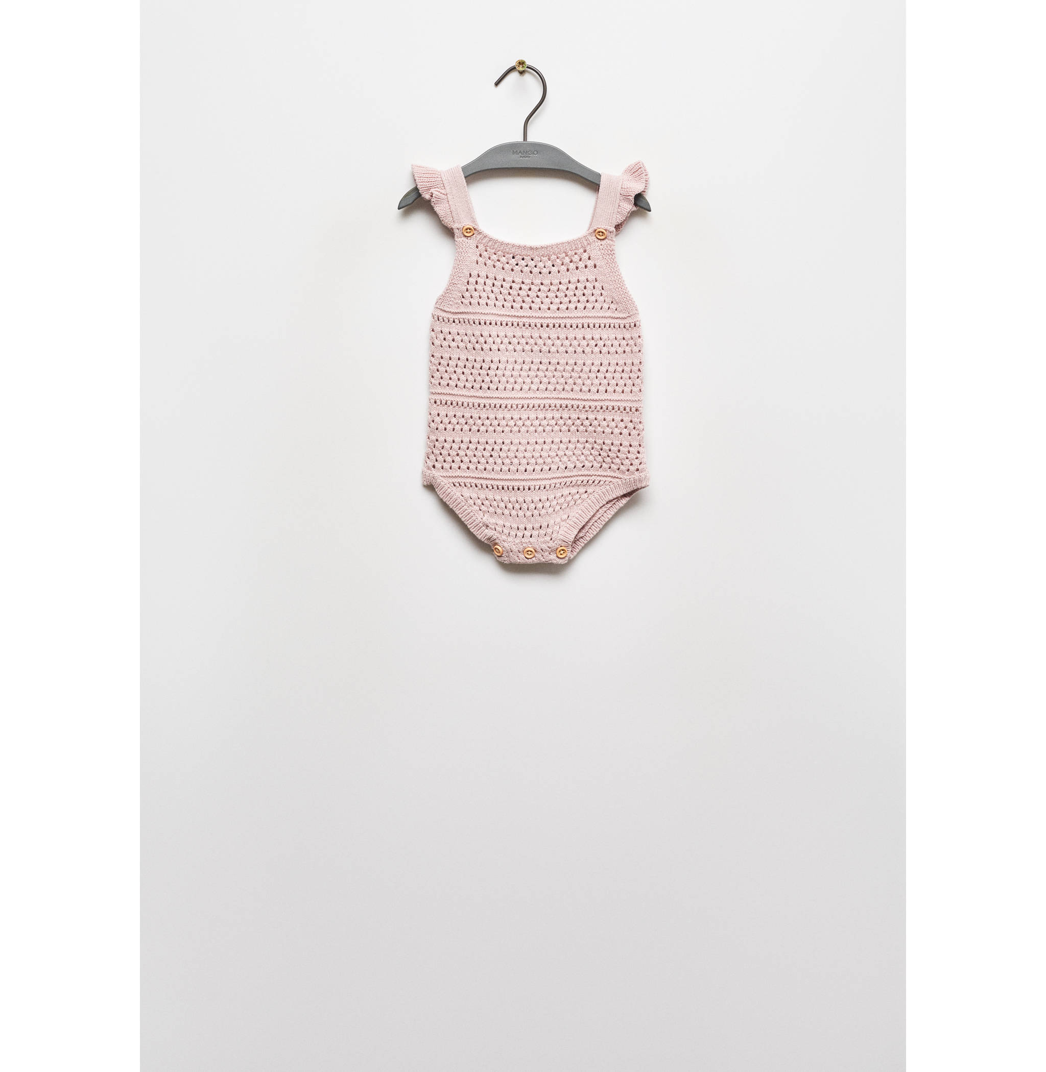 Barboteuse maille ajourée coton - Article sans modèle