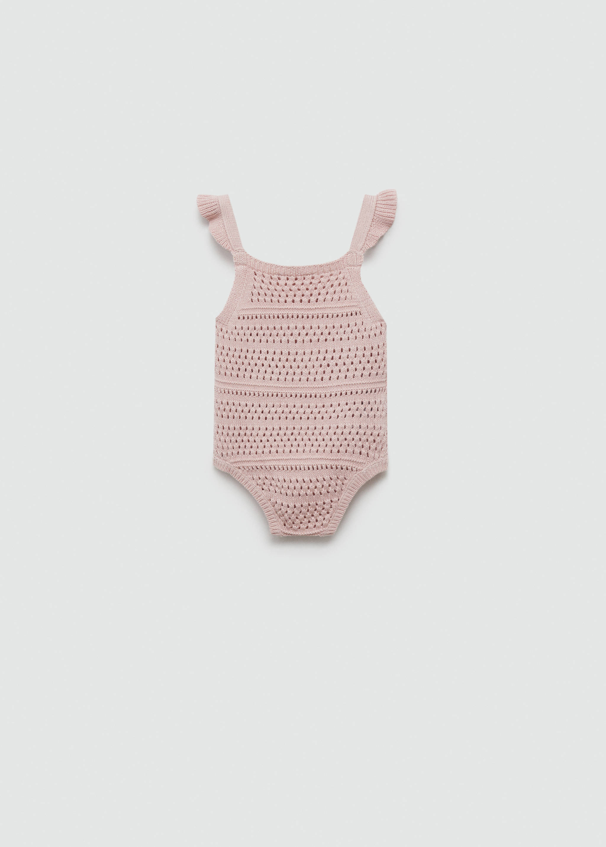 Barboteuse maille ajourée coton - Verso de l’article