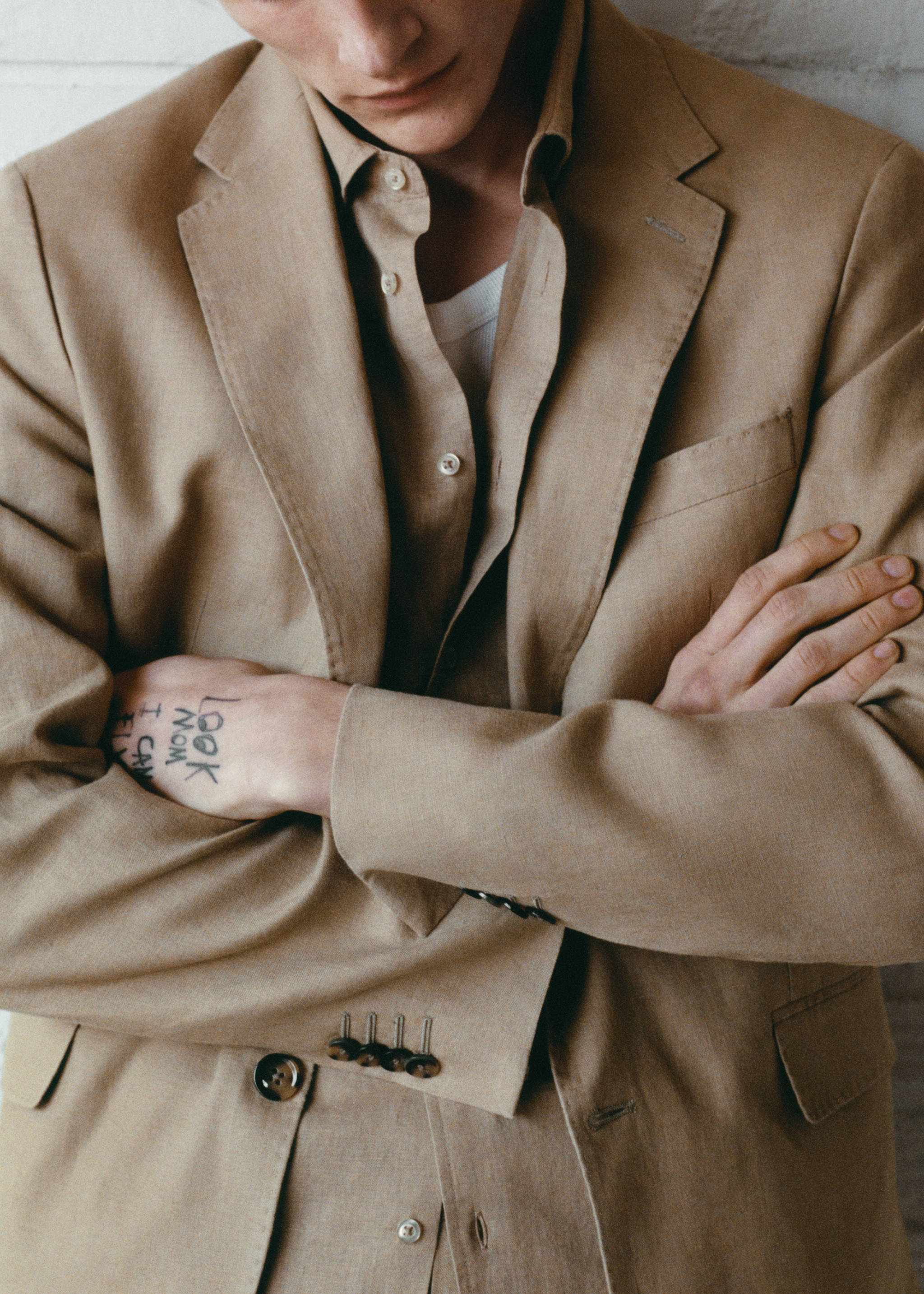 Veste costume slim fit 100 % lin - Détail de l'article 5