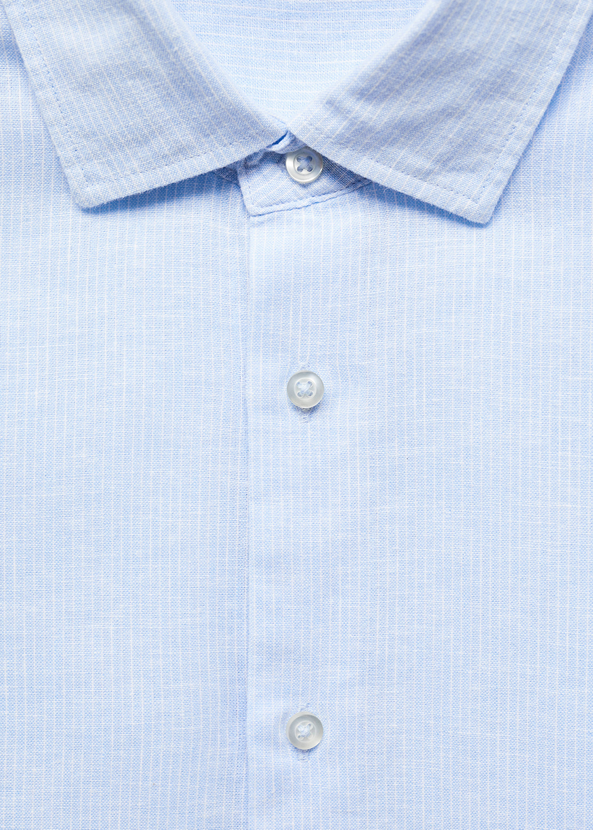 Chemise regular-fit lin rayures - Détail de l'article 8