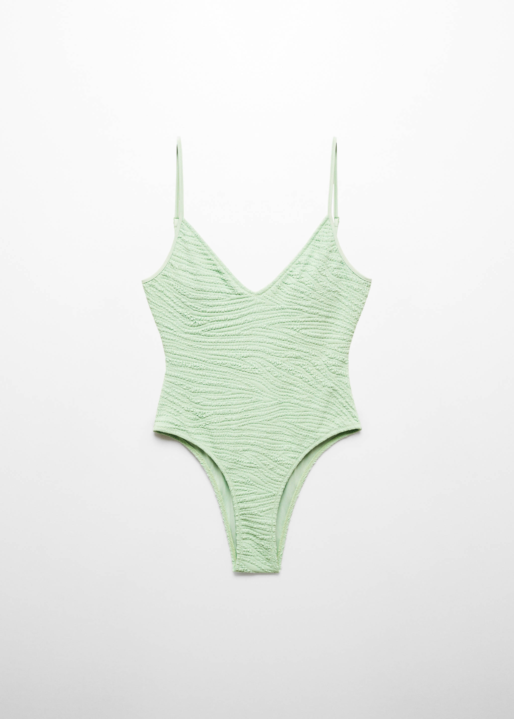 Maillot de bain texture bretelles réglables - Article sans modèle