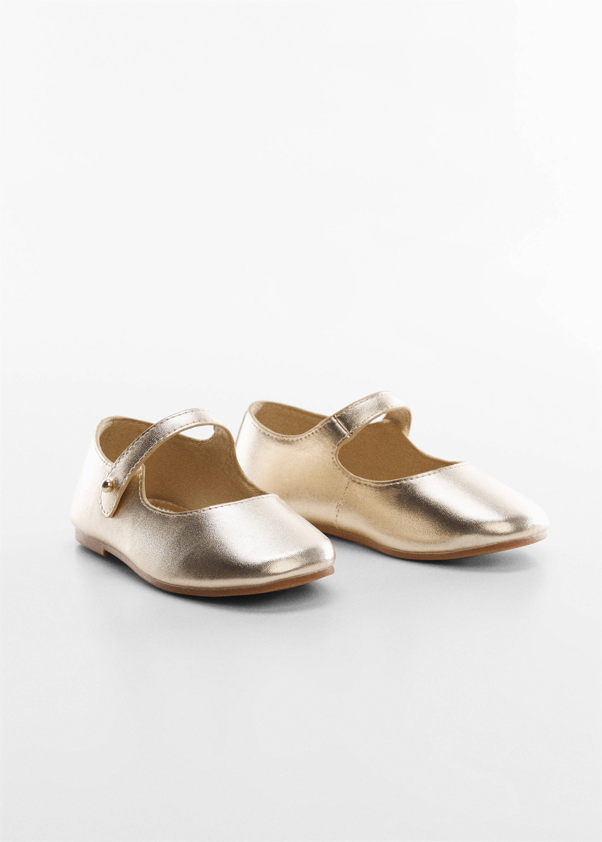 Metallic ballet flats - Medium plane