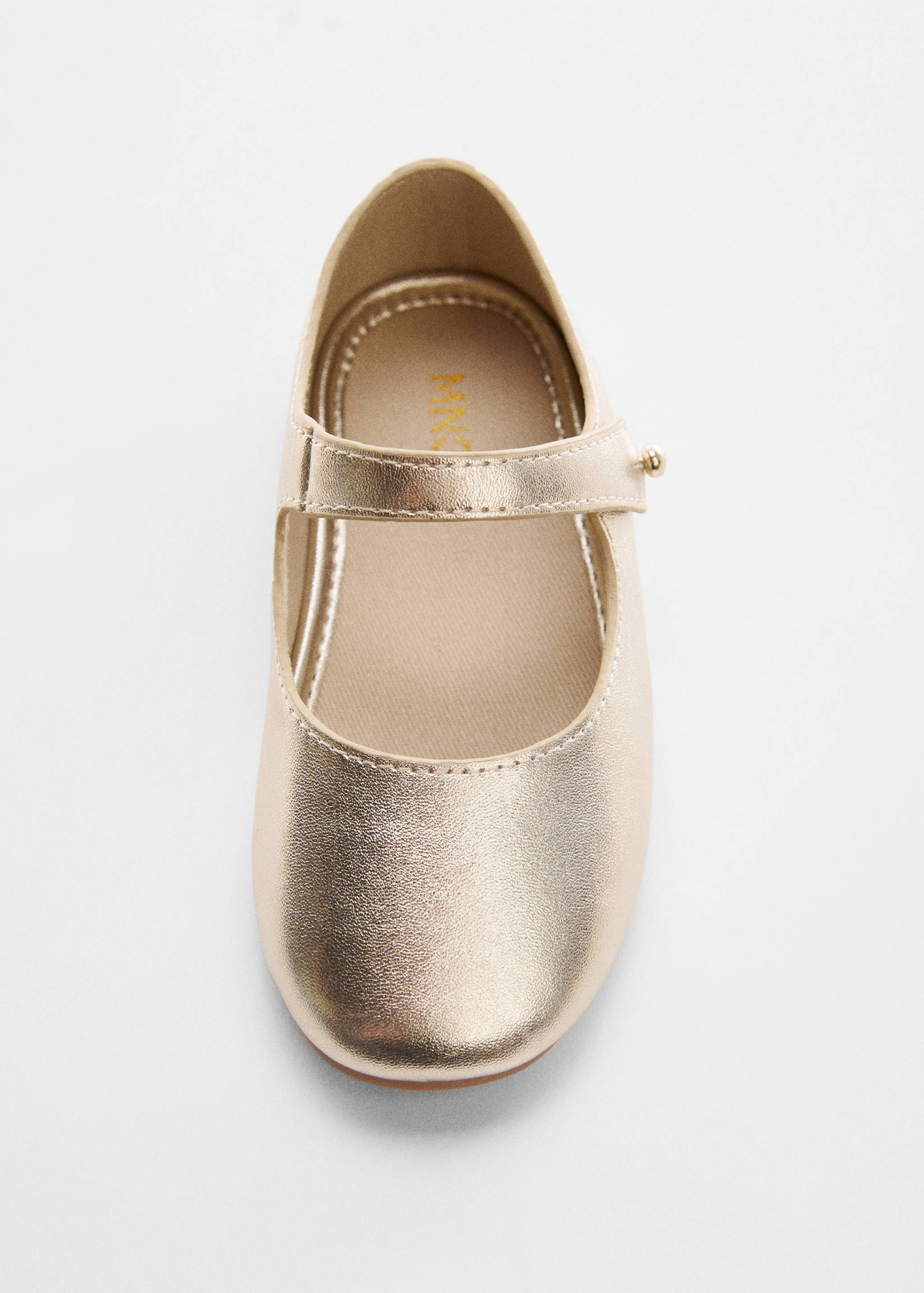 Metallic ballet flats - Details of the article 1