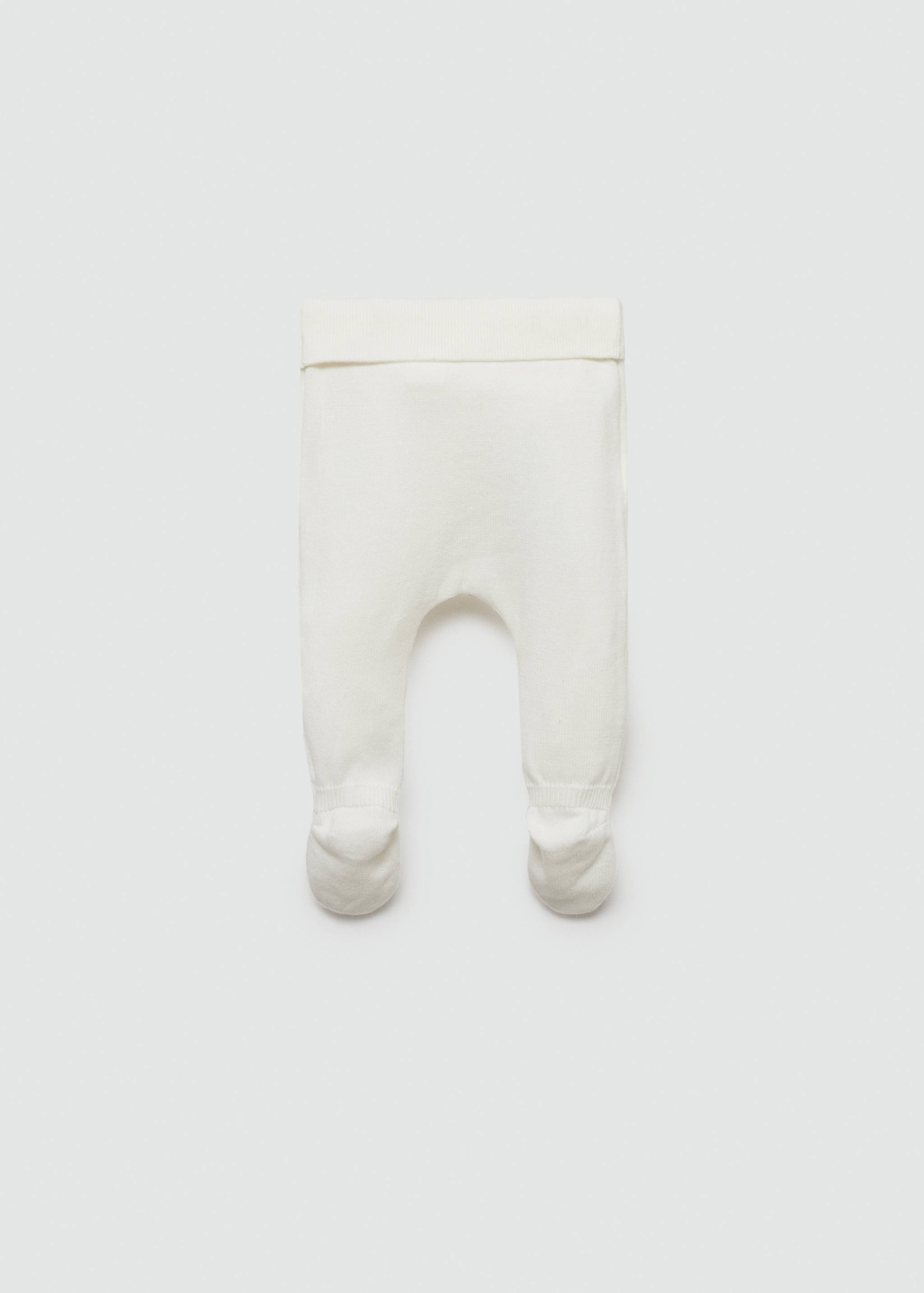 Cotton-knit gaiters - Reverse of the article