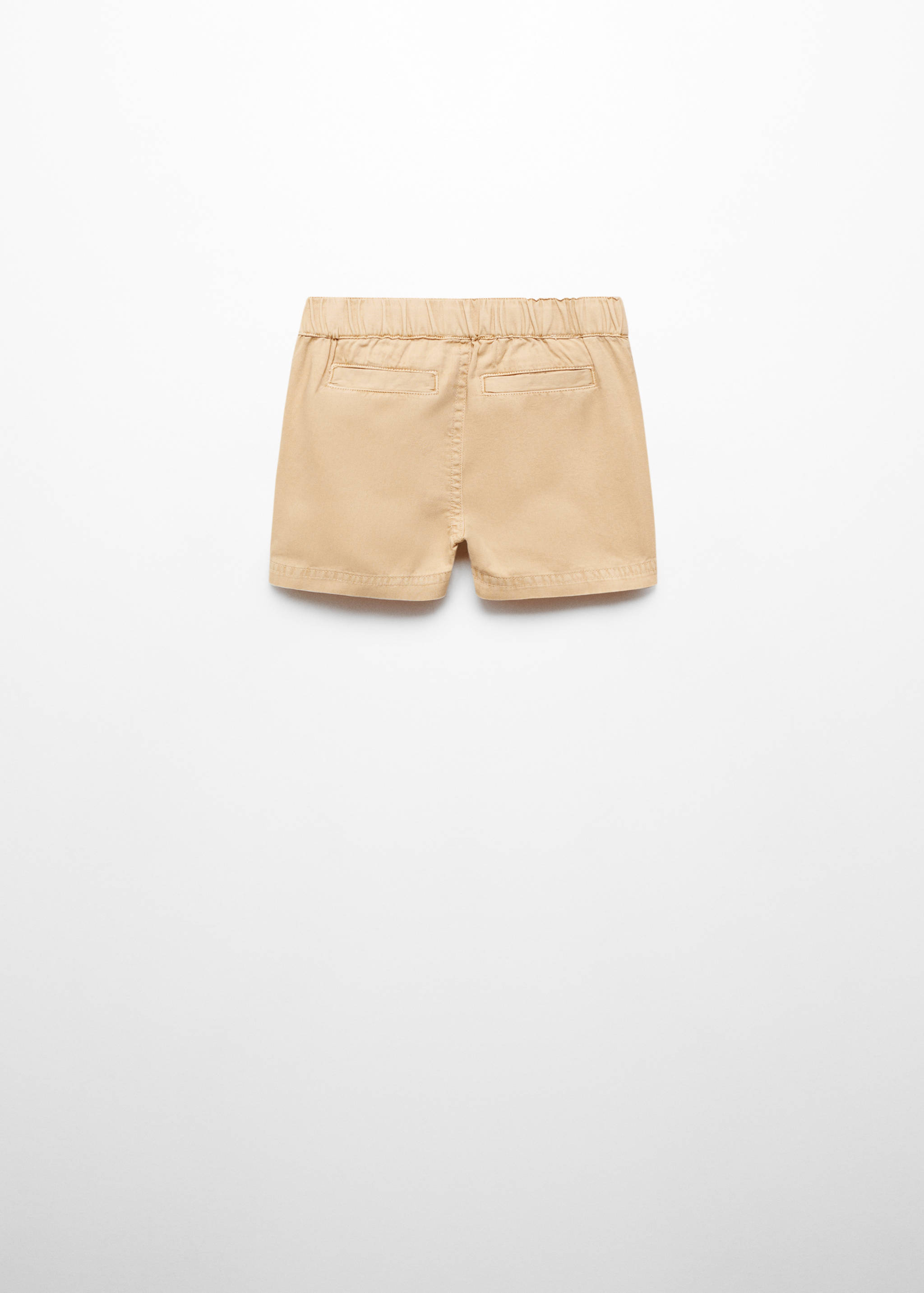 Bermudas estilo chino algodón - Reverso del artículo