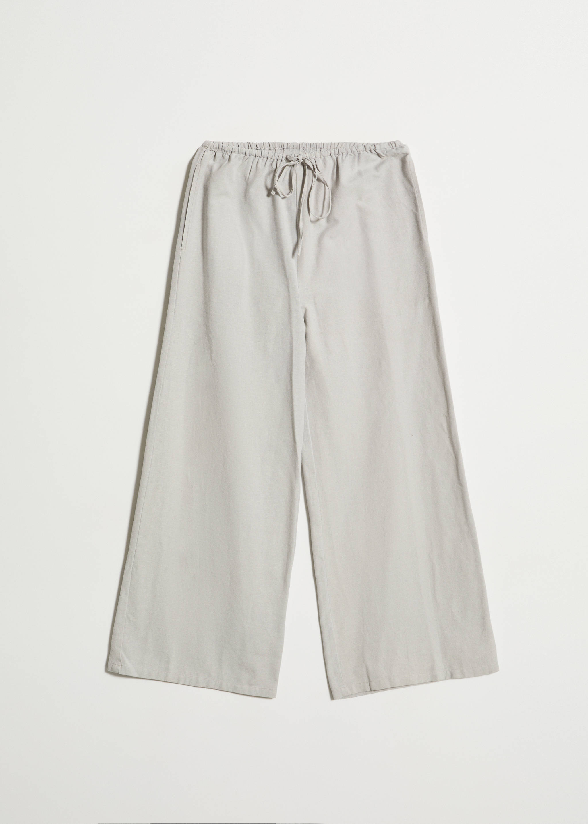 Wide leg linen trousers - Article without model