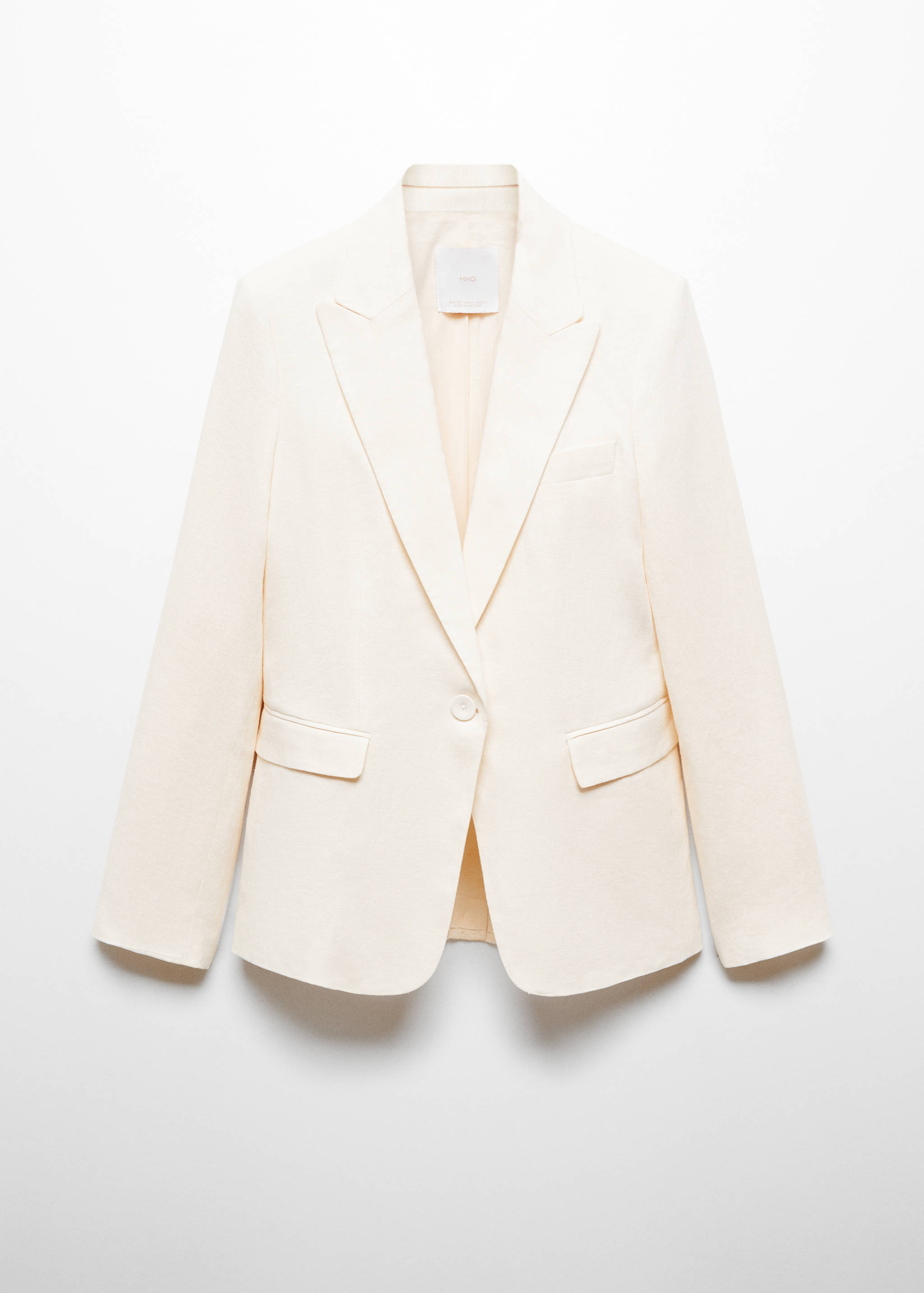 Blazer costume 100 % lin - Article sans modèle