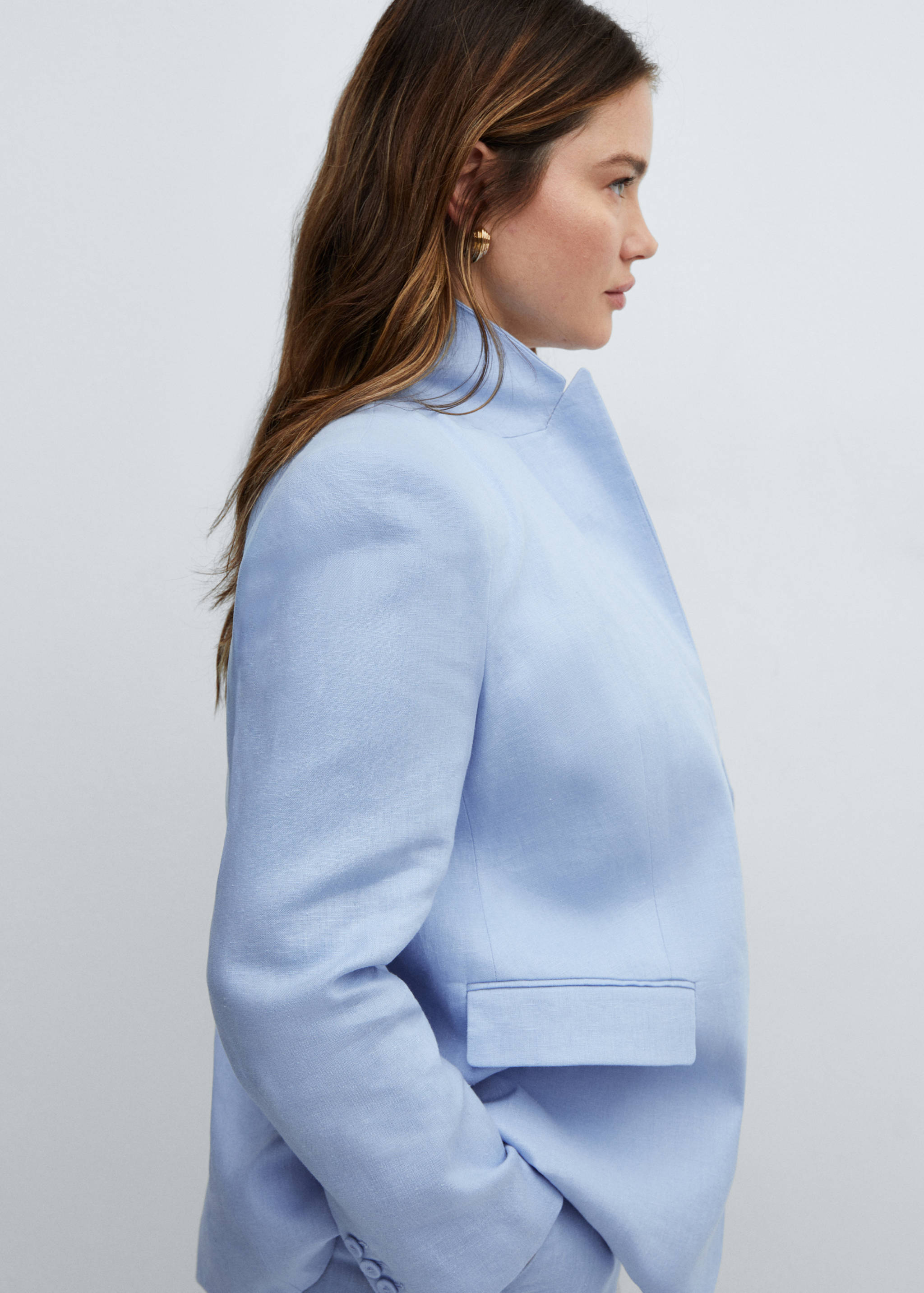 Blazer costume 100 % lin - Détail de l'article 5