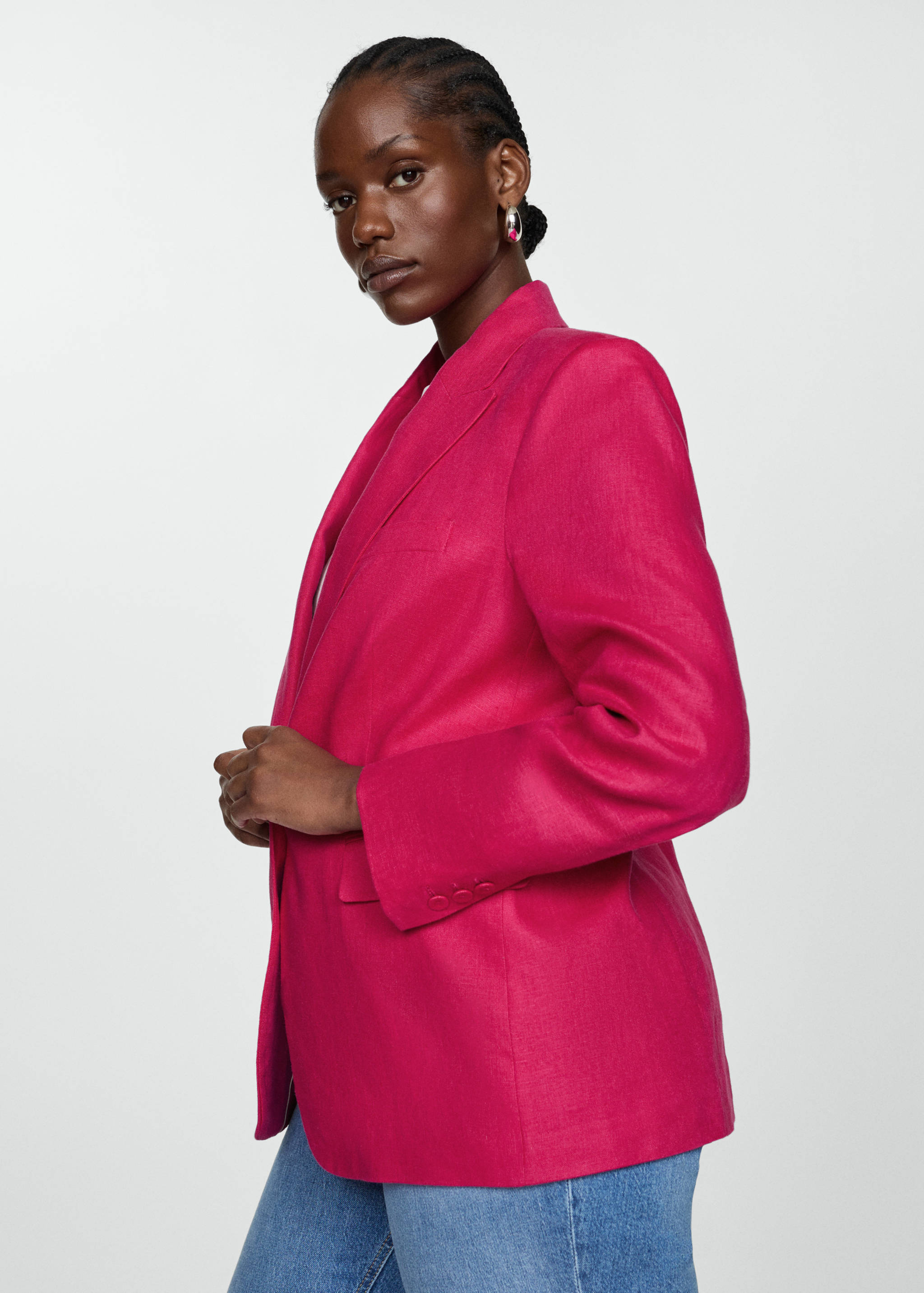 Blazer costume 100 % lin - Détail de l'article 4