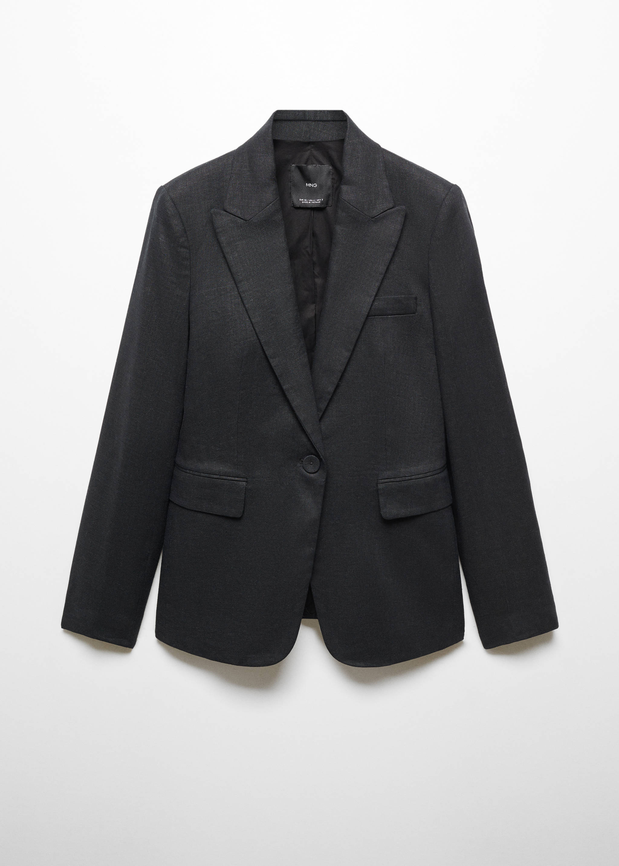 Blazer costume 100 % lin - Article sans modèle