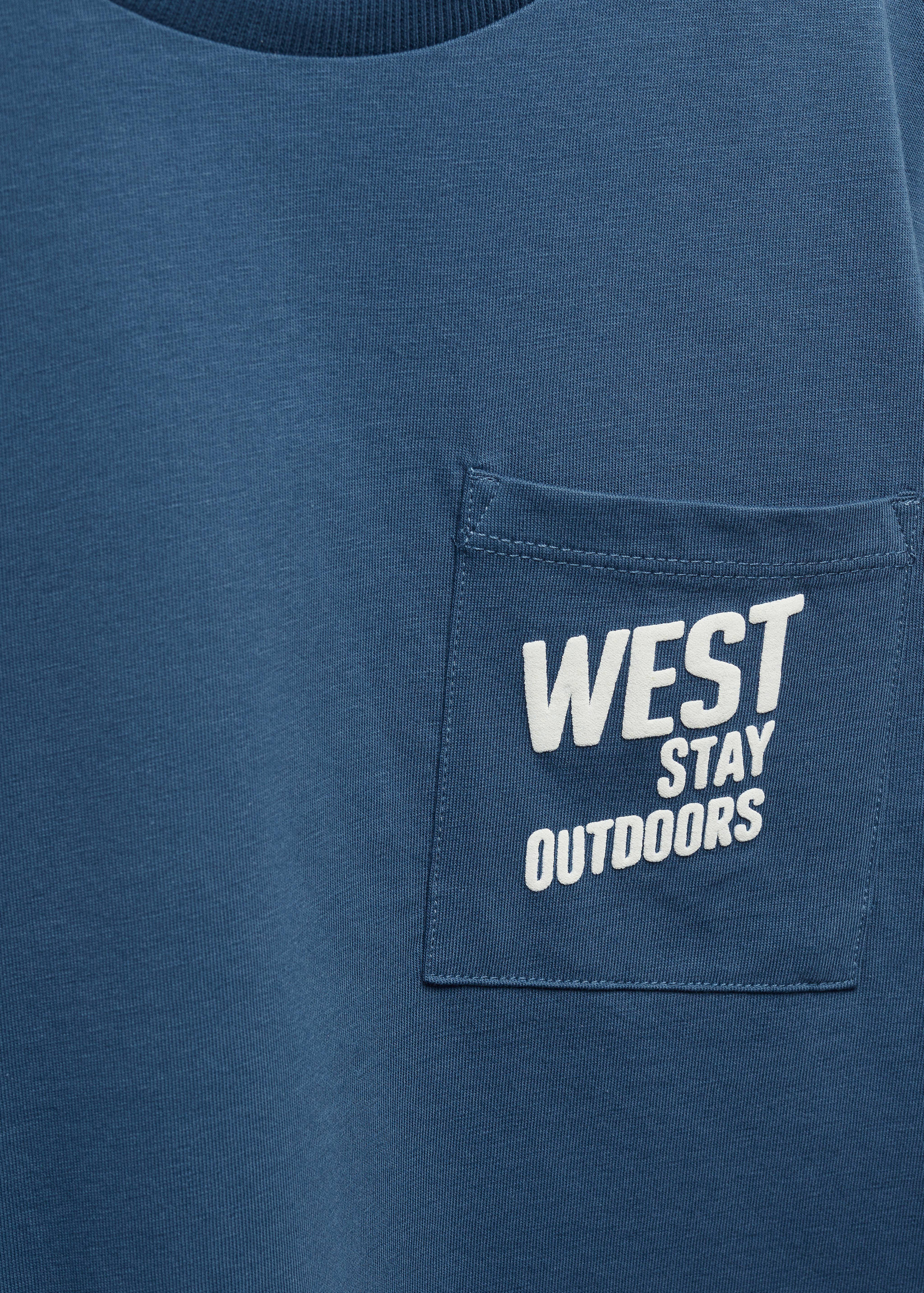 Pocket message T-shirt - Details of the article 8