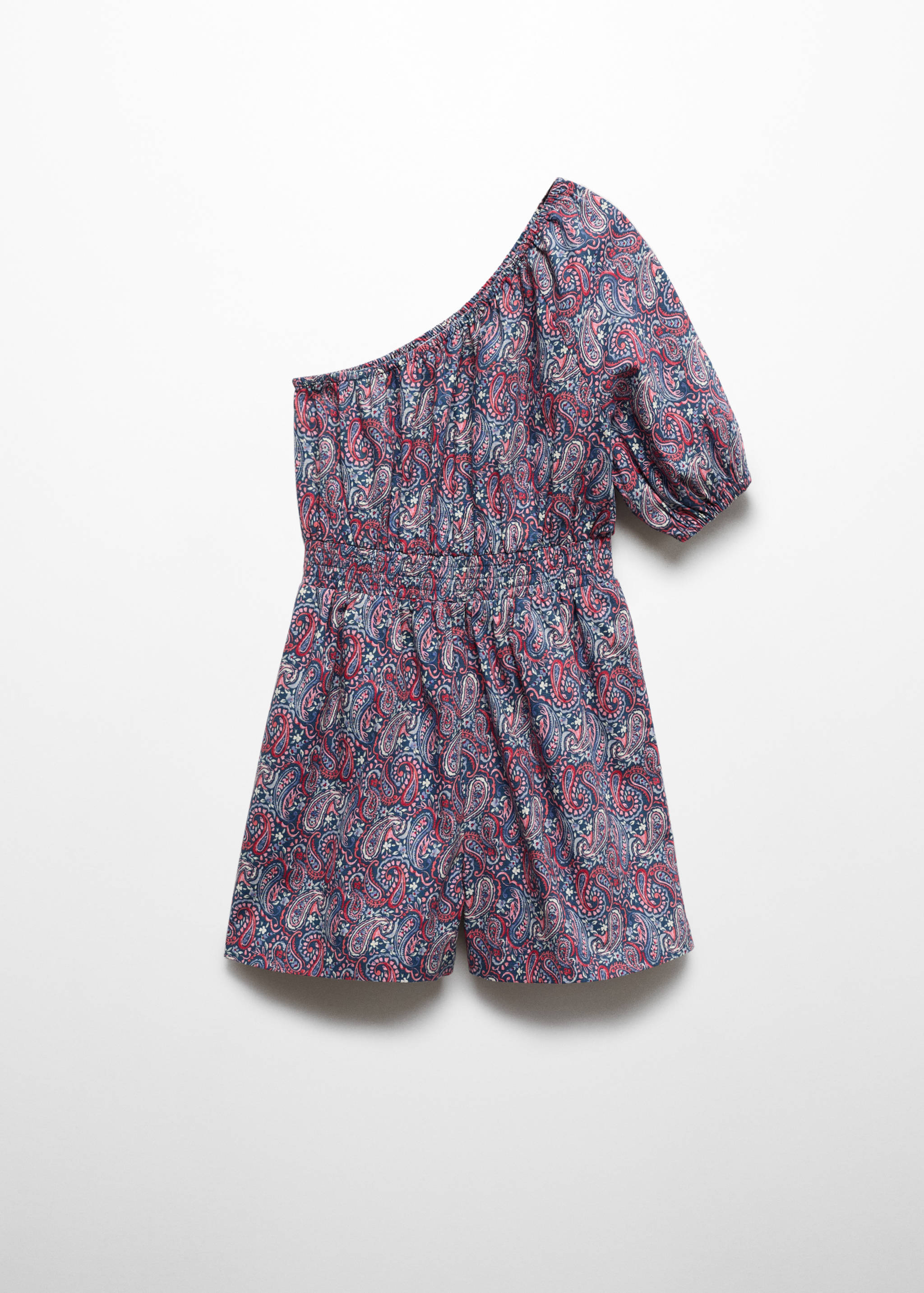 Mono asimétrico estampado paisley - Artículo sin modelo