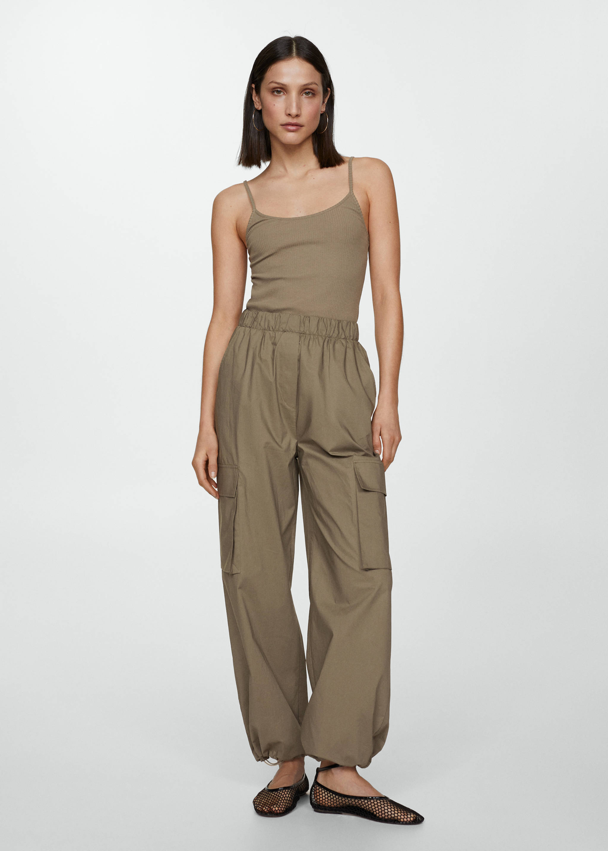 Parachute overall with braces - General plane