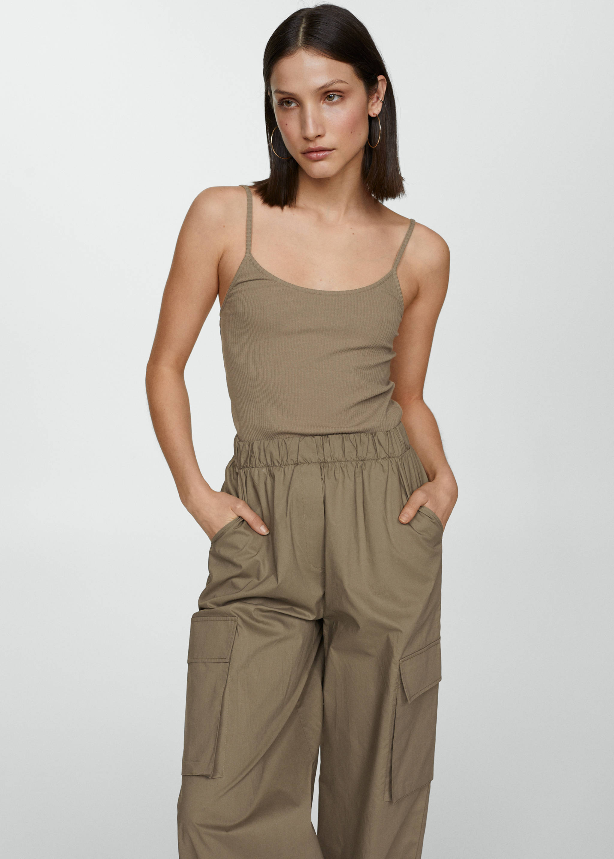 Parachute overall with braces - Medium plane