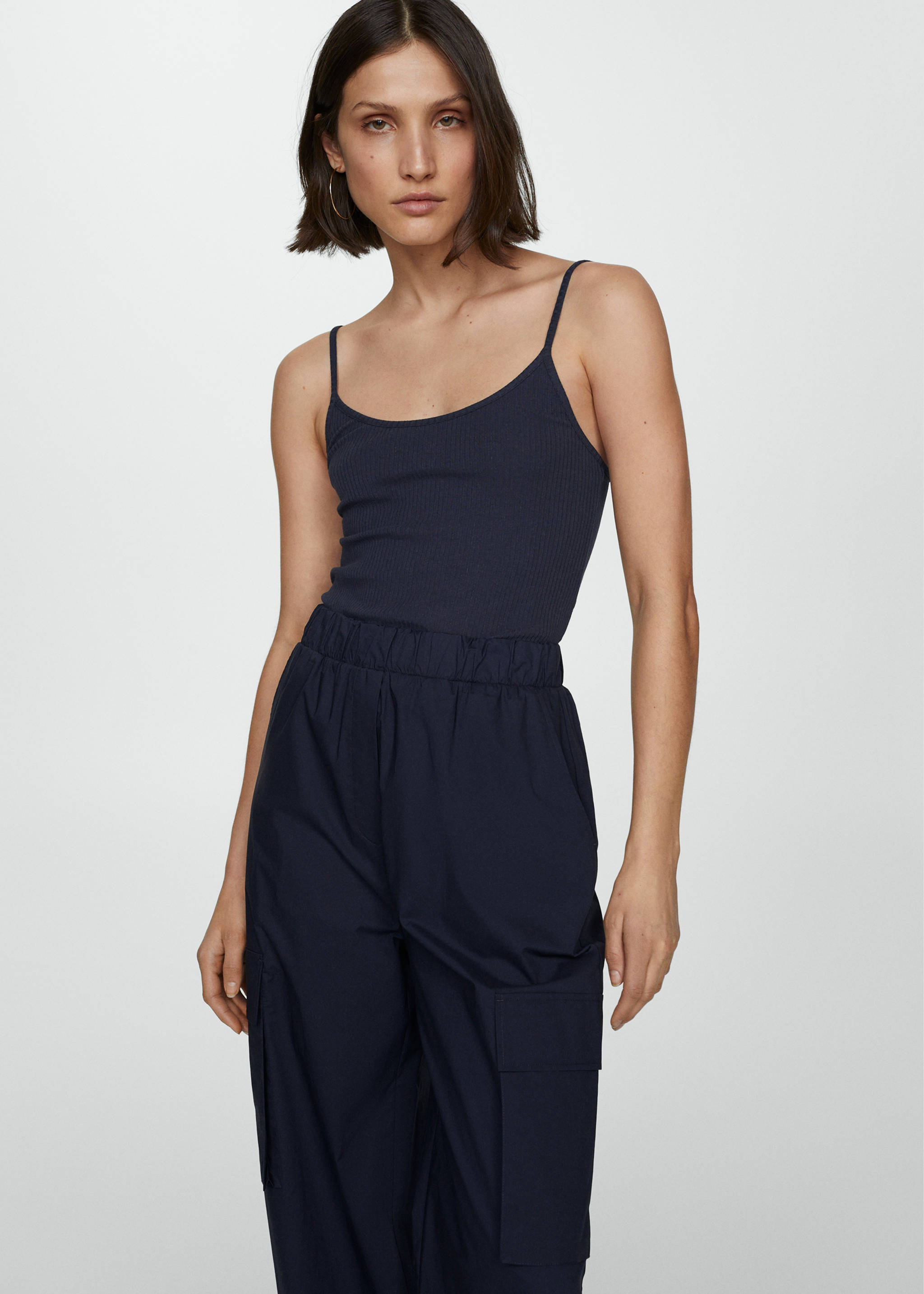 Parachute overall with braces - Medium plane