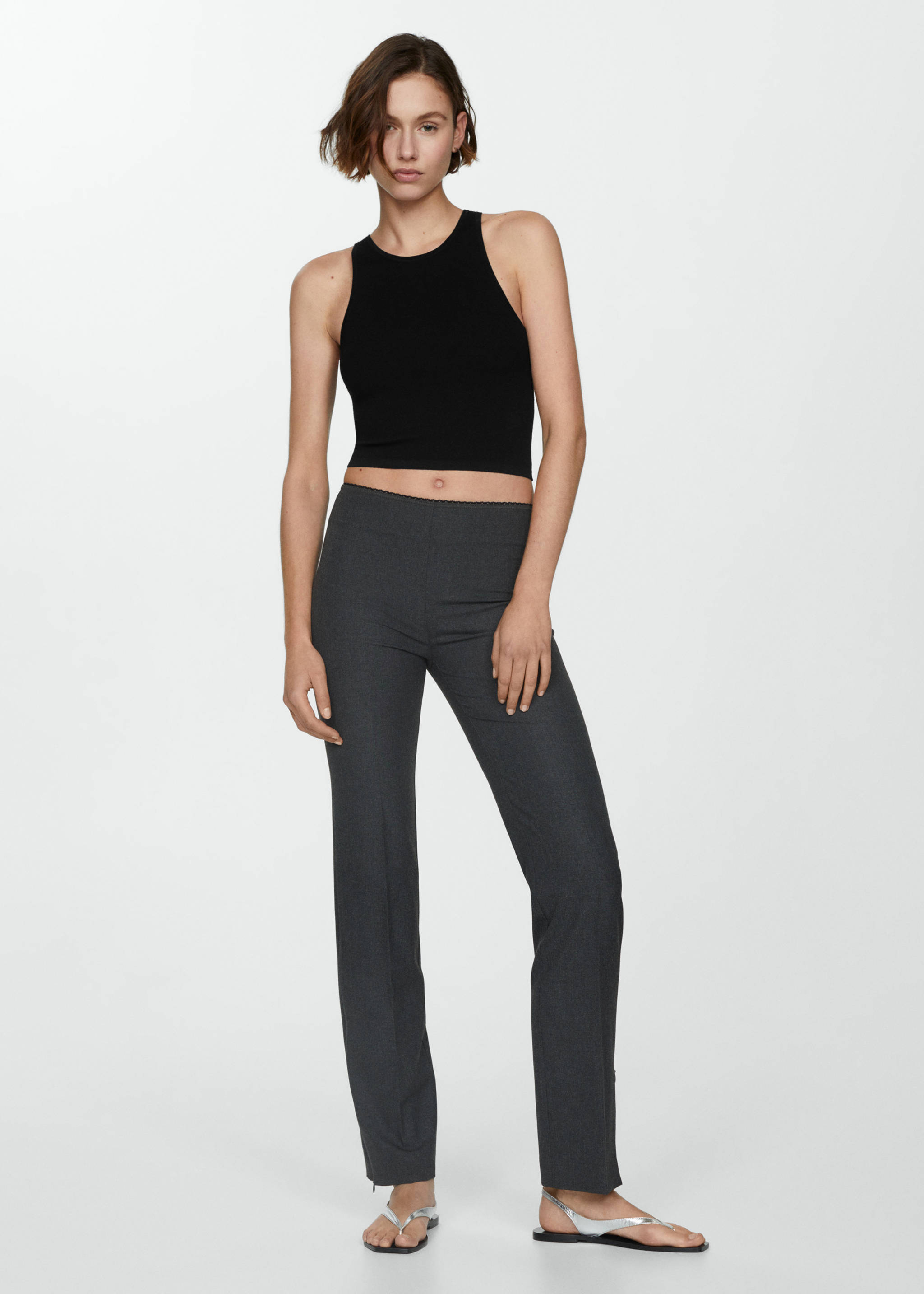 Knit strap top - General plane