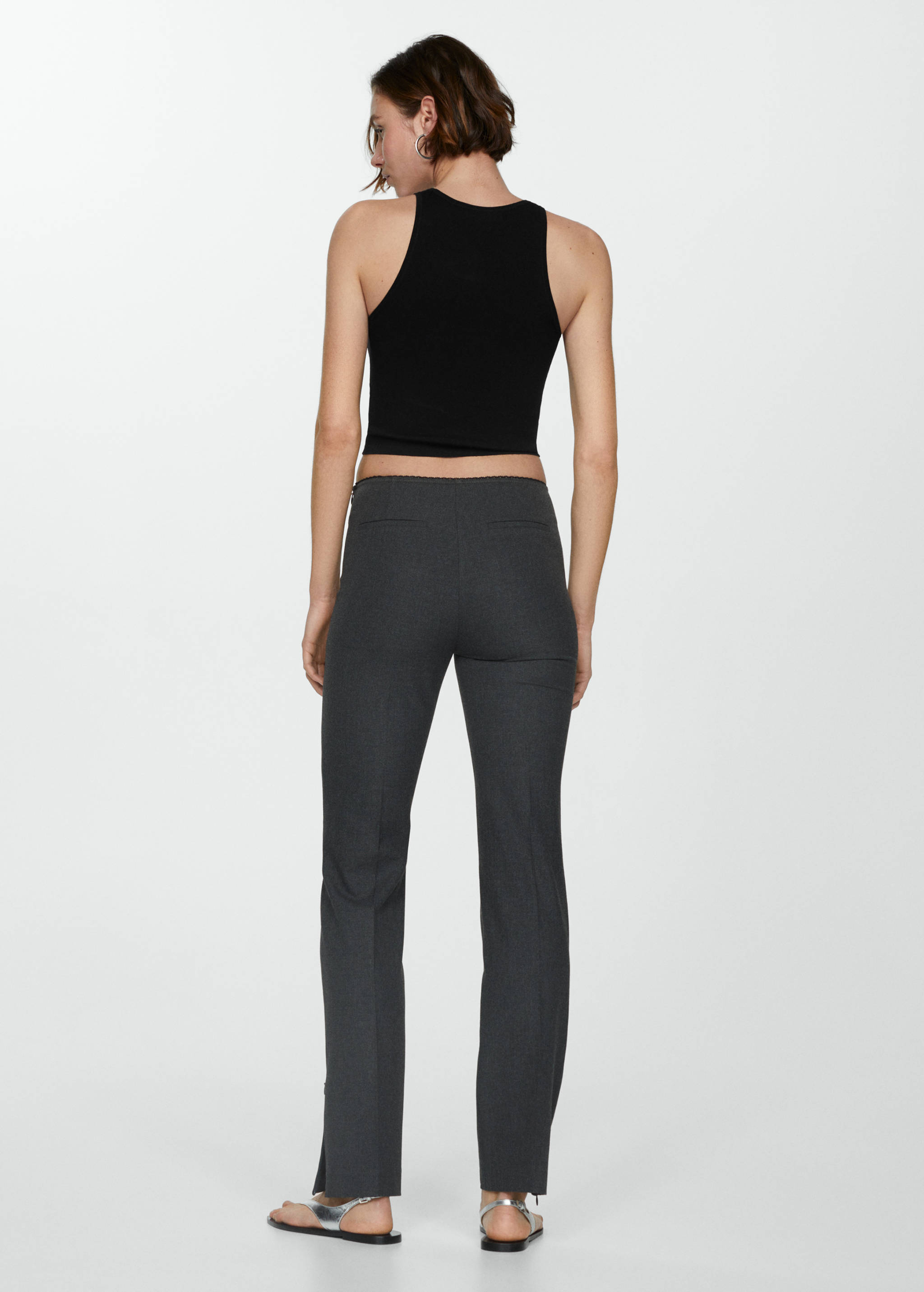 Knit strap top - Reverse of the article