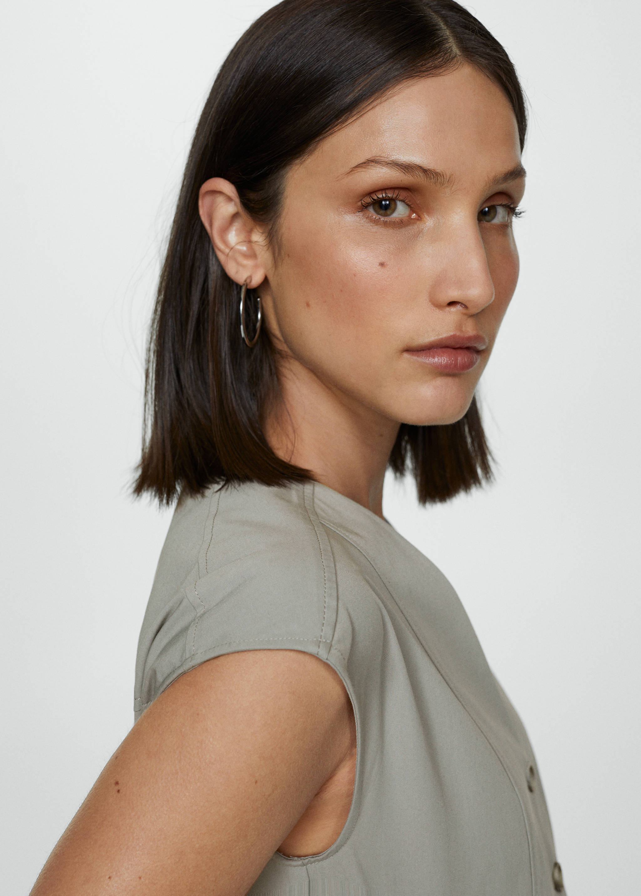 Комбинезон с поясом 100% хлопок - Деталь изделия 1