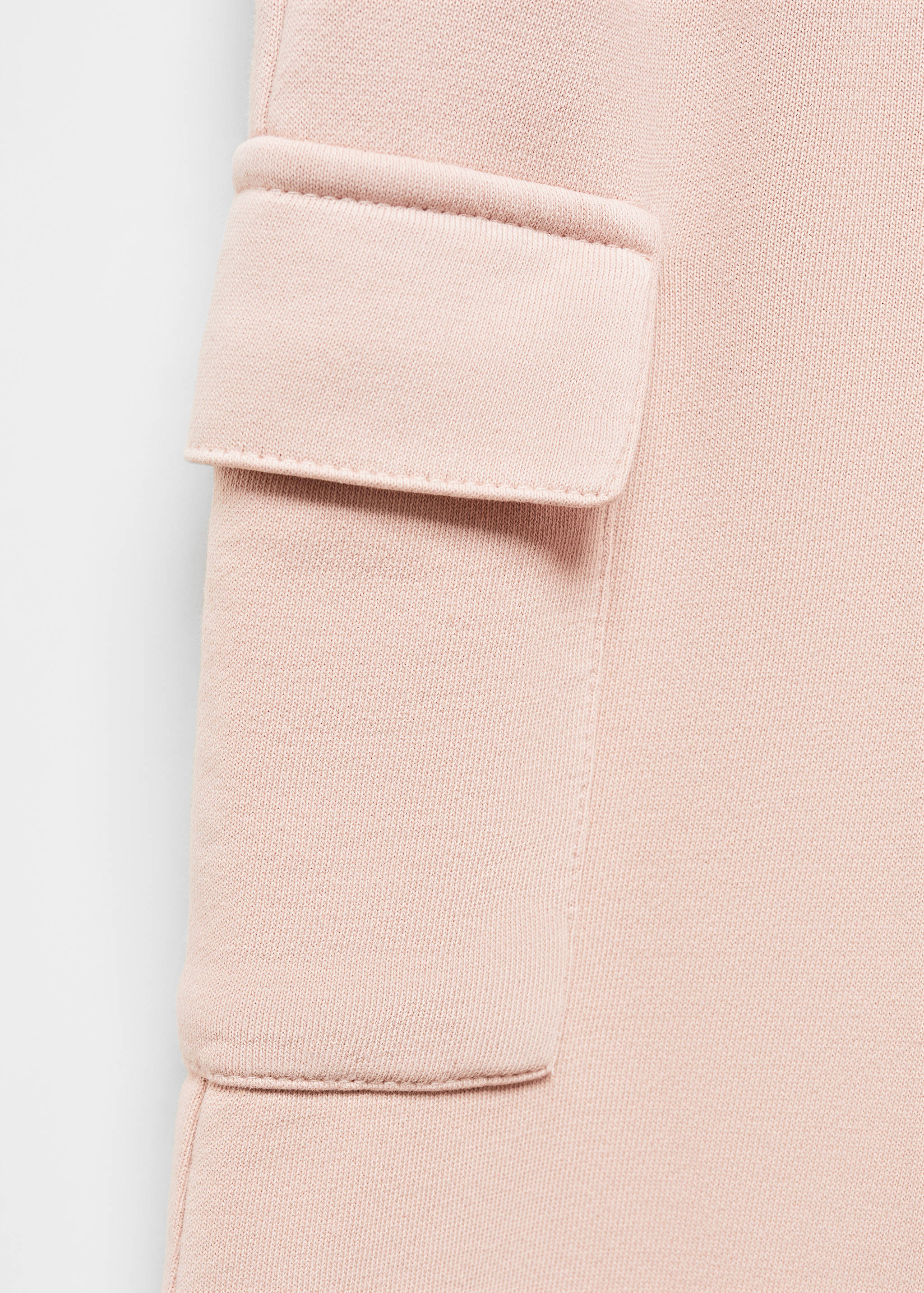 Elastic waist cargo trousers - Details of the article 8