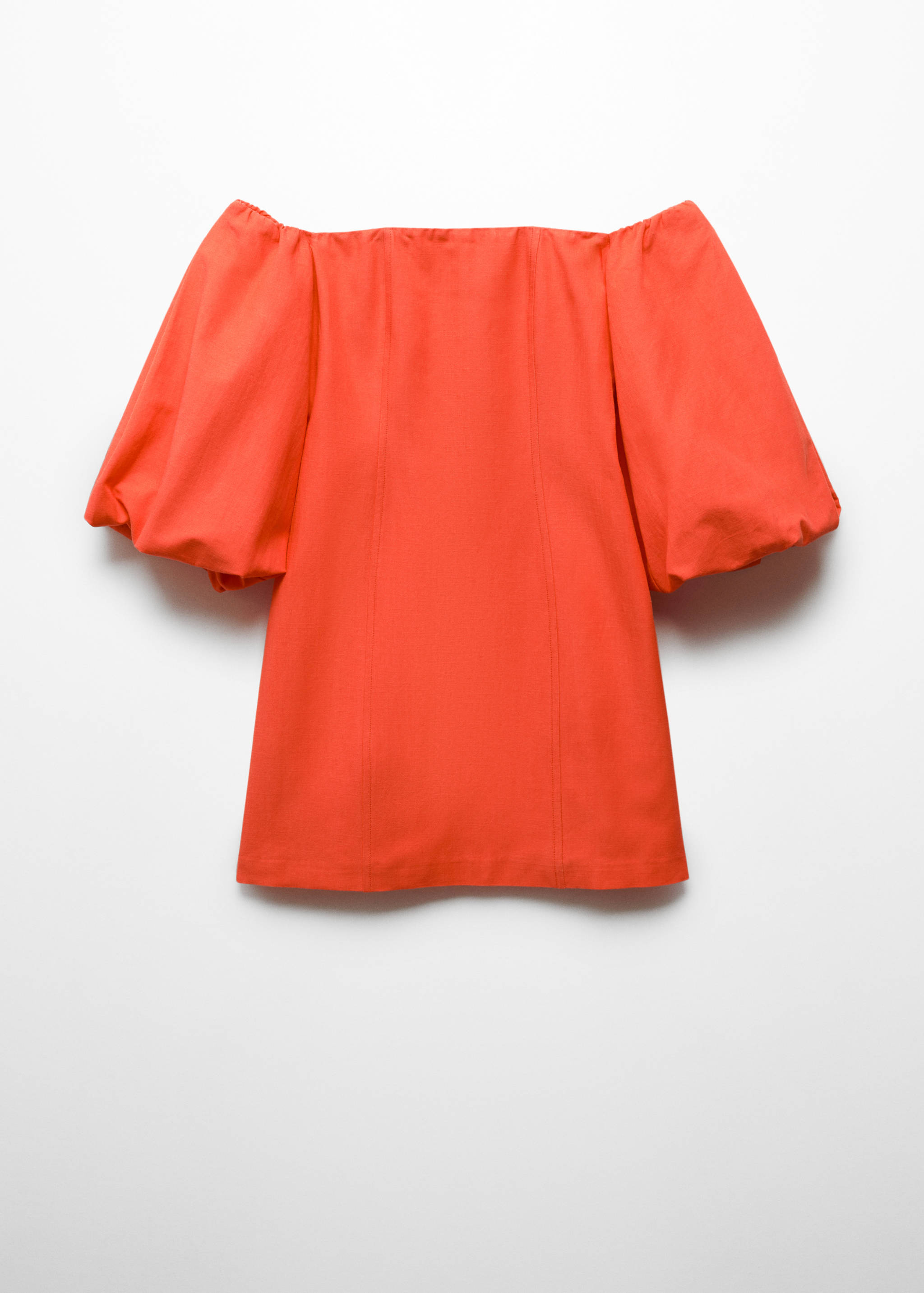 Puffed sleeves dress - Article without model