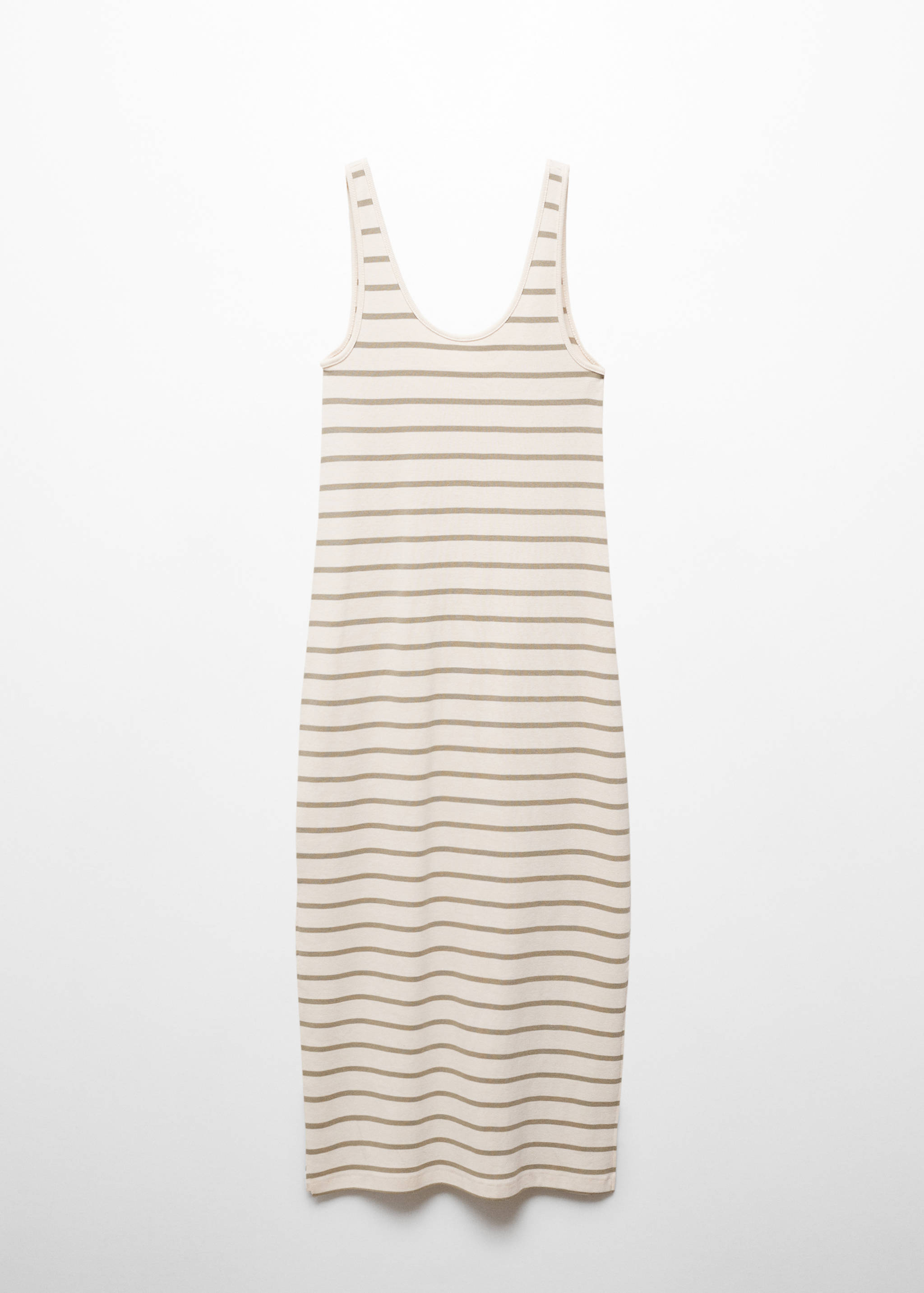 Cut-out striped dress - Article without model