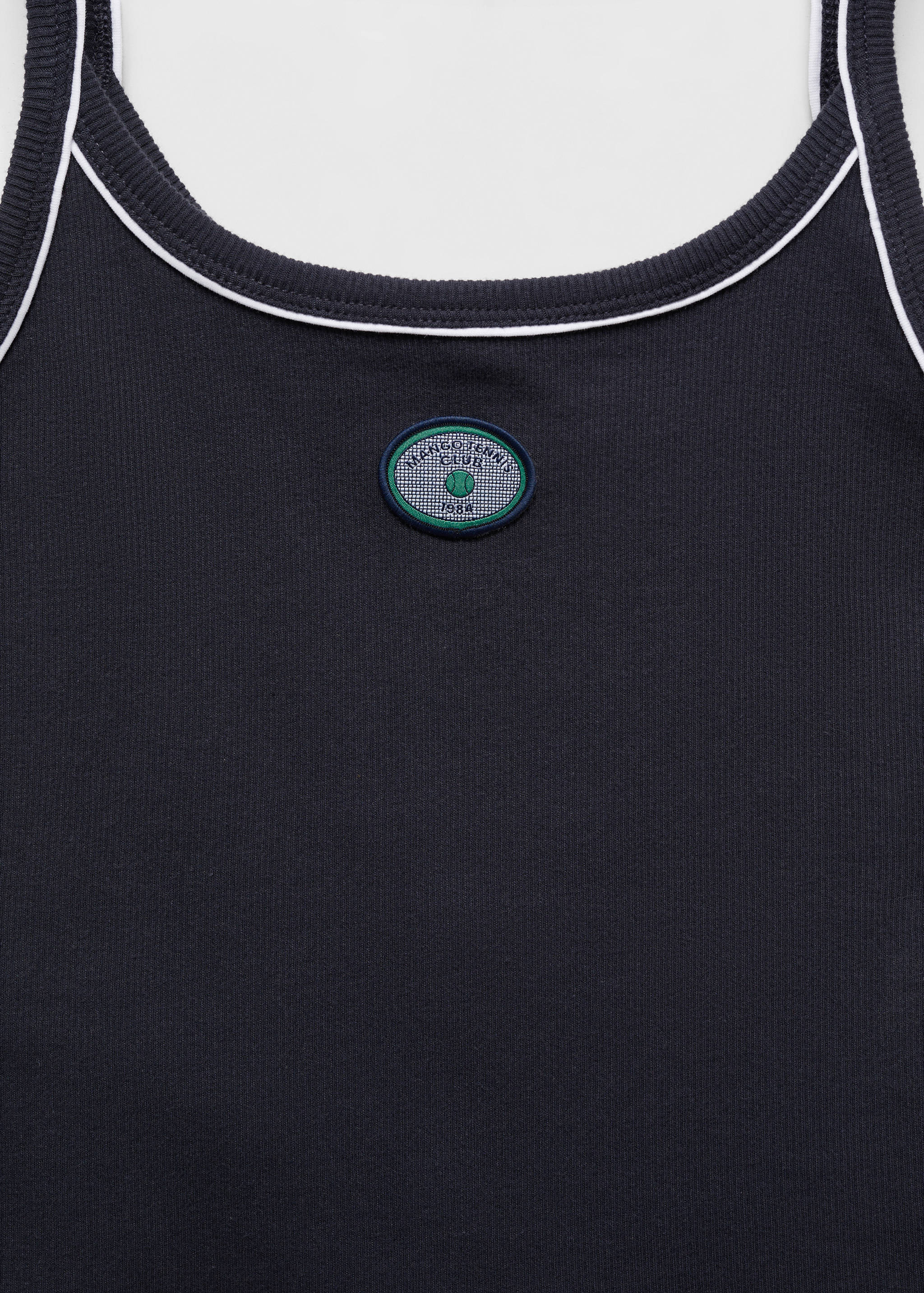Ribbed strap top - Details of the article 8