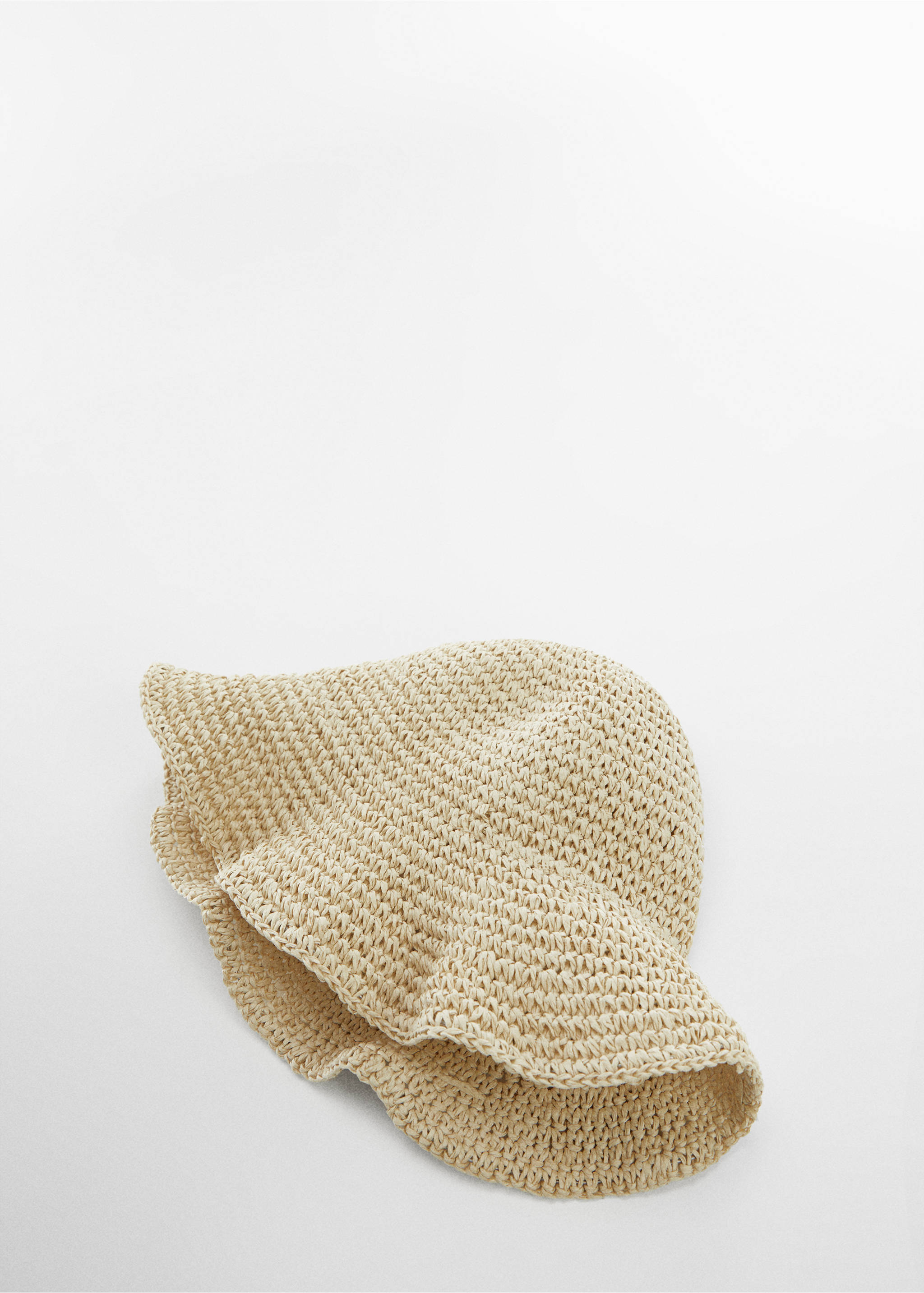 Chapeau fibre naturelle - Détail de l'article 1, Beige. Ref: 67077683-00.