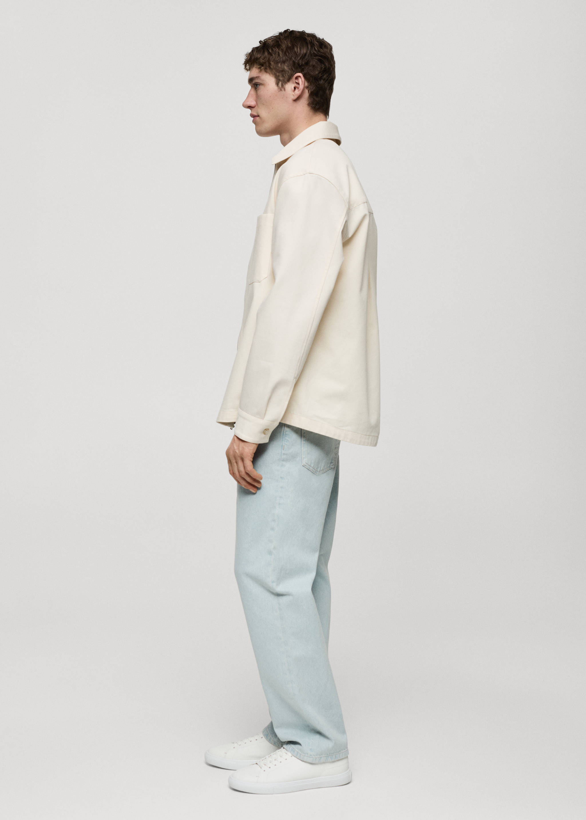 Jean relaxed-fit effet délavé - Détail de l'article 2