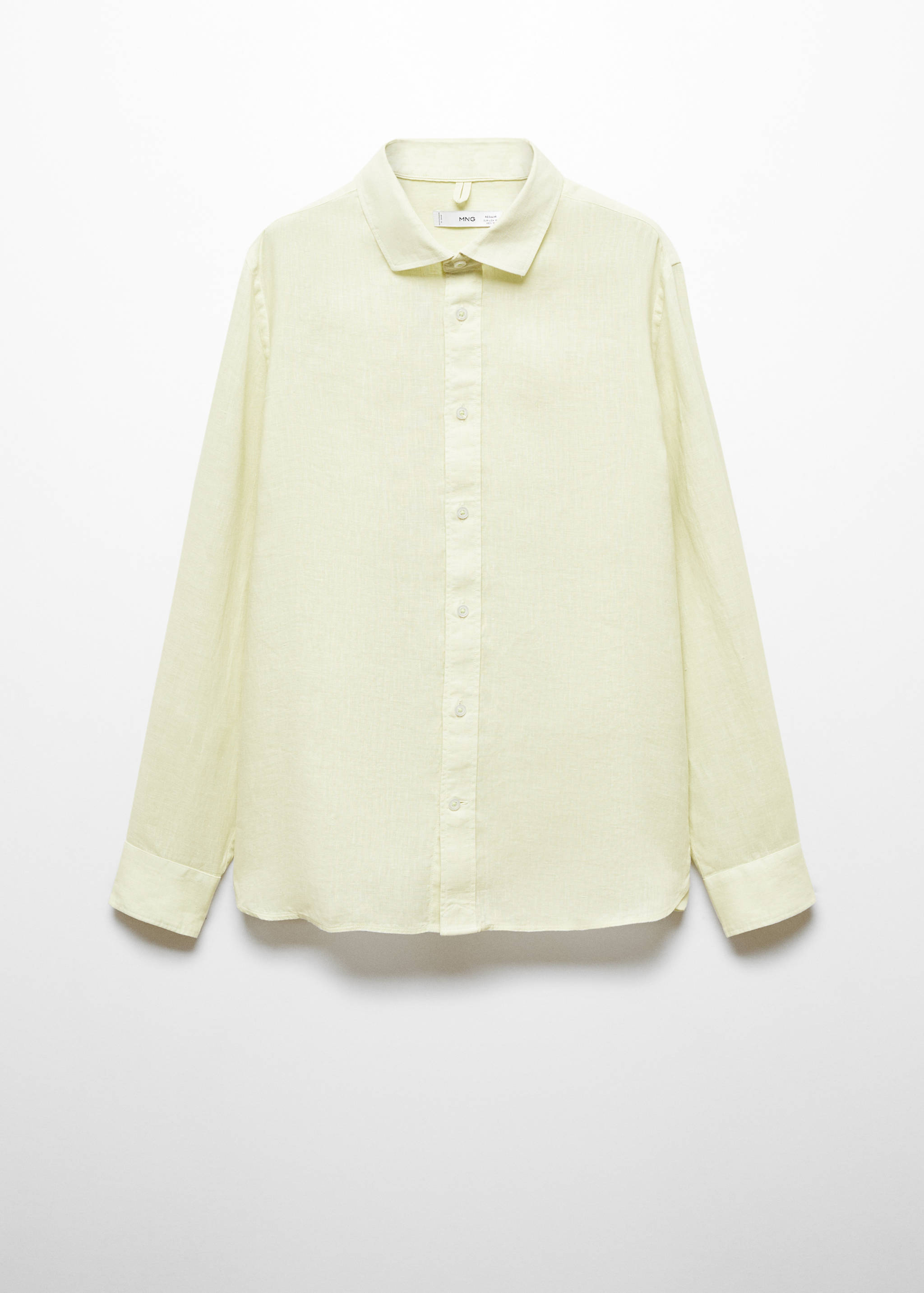 Camisa classic fit de 100% linho - Artigo sem modelo