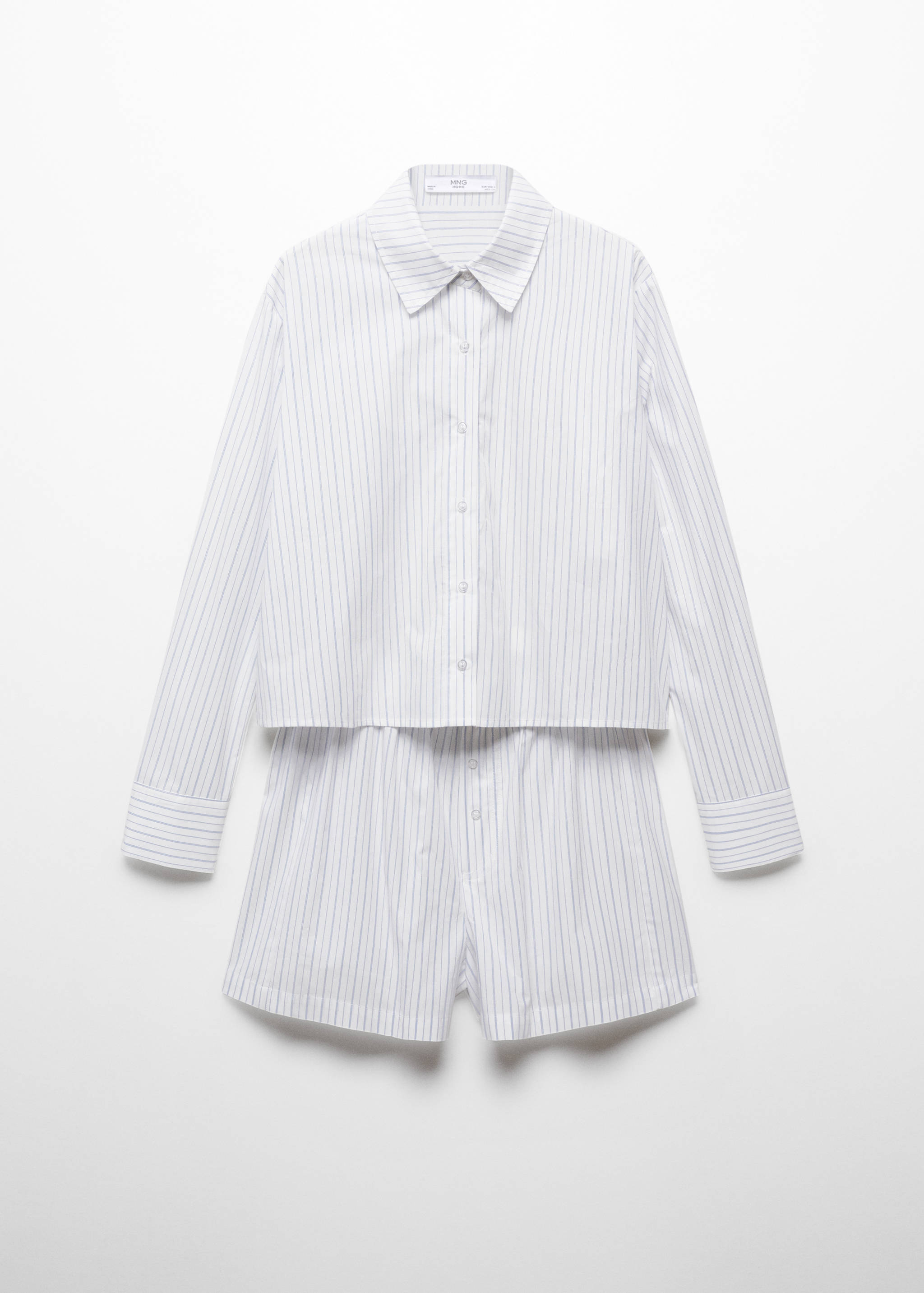 Pijama dos piezas algodón rayas - Artículo sin modelo