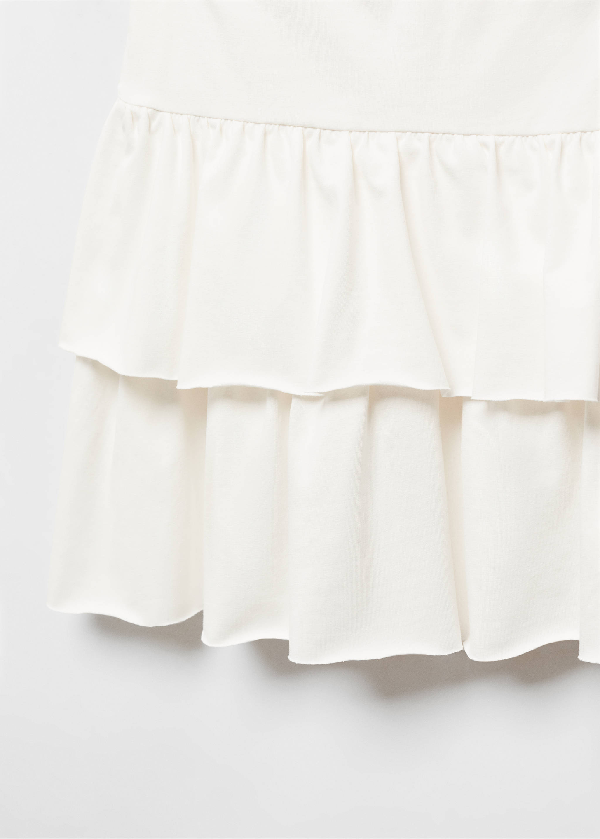 Ruffled cotton skirt - Details of the article 8